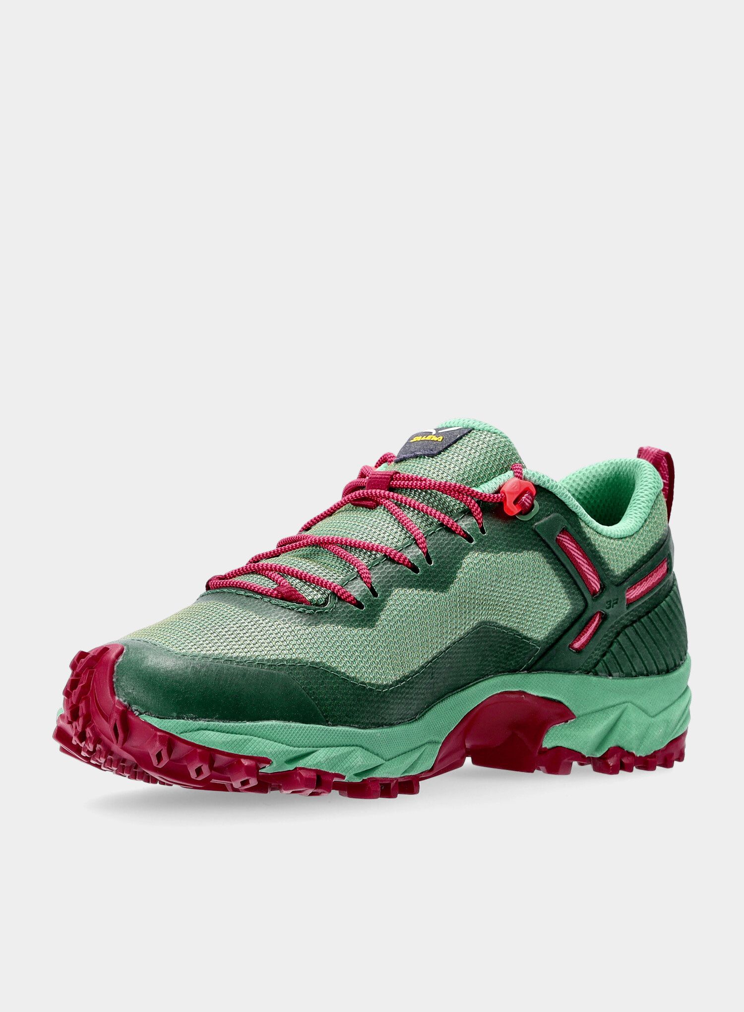 Ženski čevlji Salewa Ultra Train 3 - duck green/rhododendon