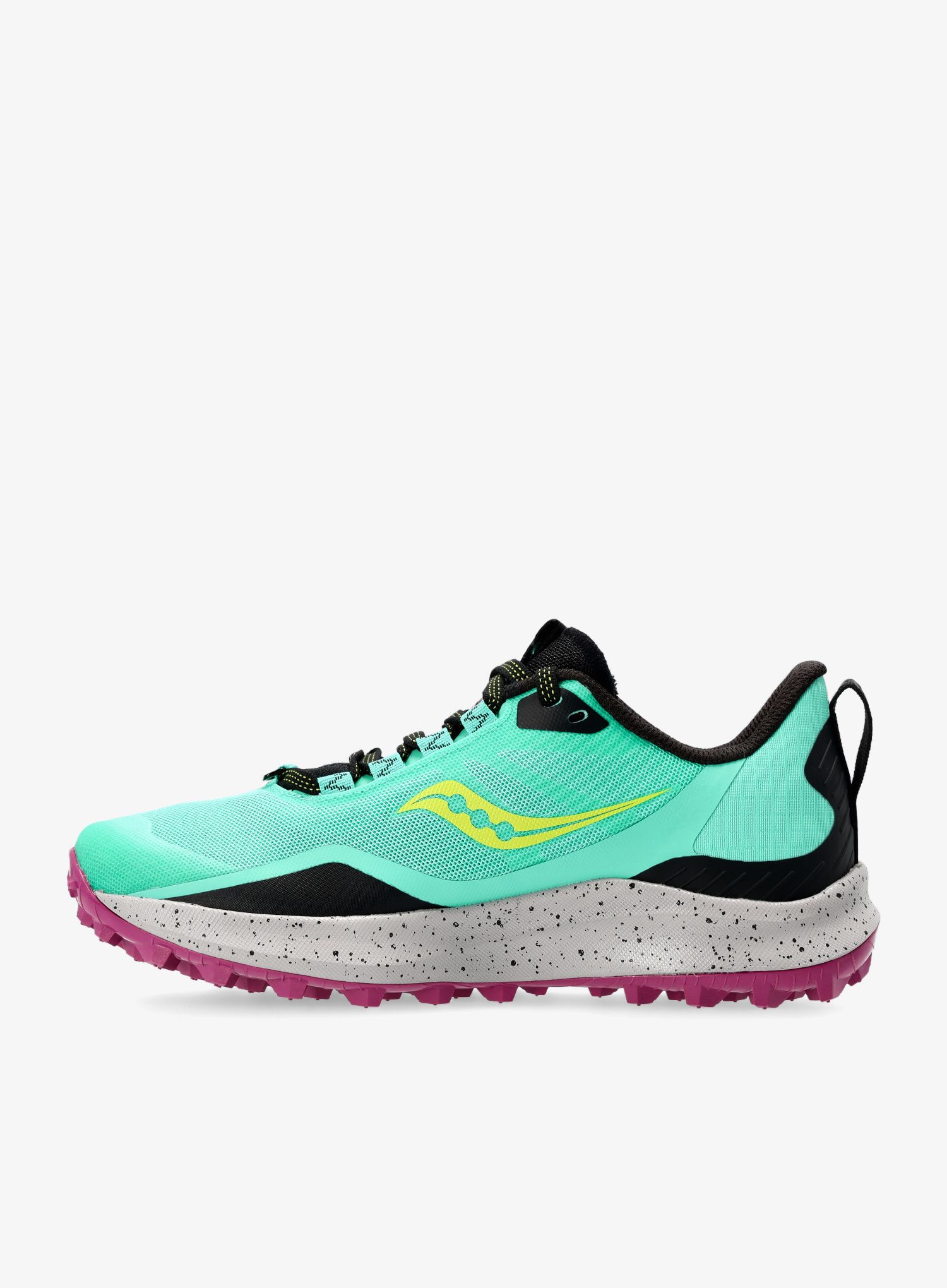 Ženski tekaški čevlji Saucony Peregrine 12 - cool mint/acid