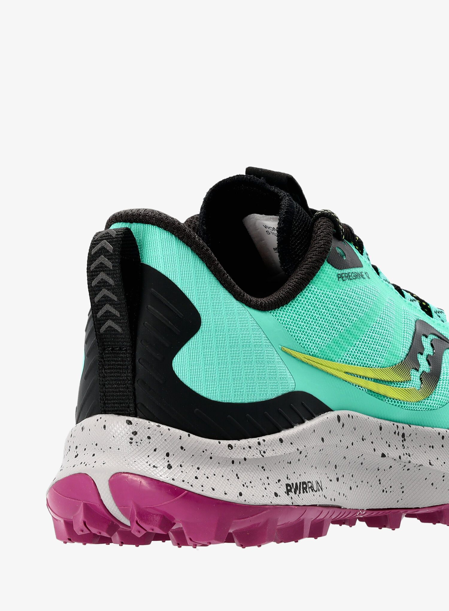 Ženski tekaški čevlji Saucony Peregrine 12 - cool mint/acid