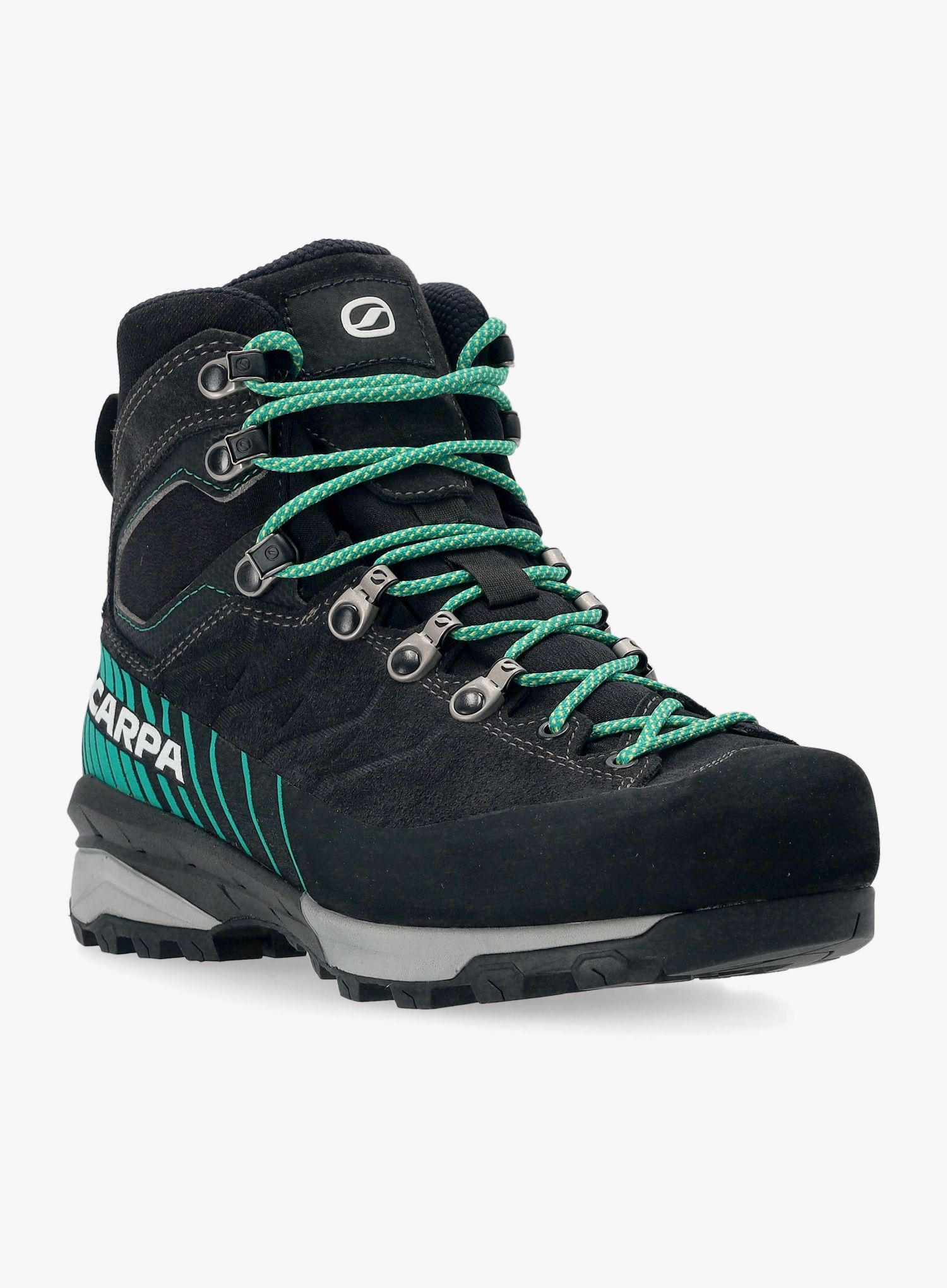 Ženski čevlji Scarpa Mescalito TRK GTX - dark anthracite/tropical green