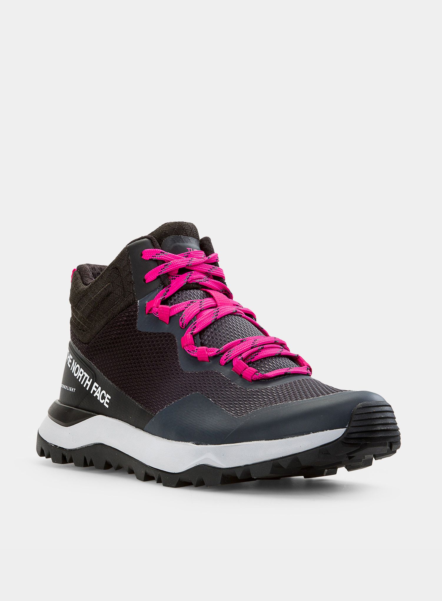 Ženski čevlji The North Face Activist Mid FUTURELIGHT - zinc grey/tnf black