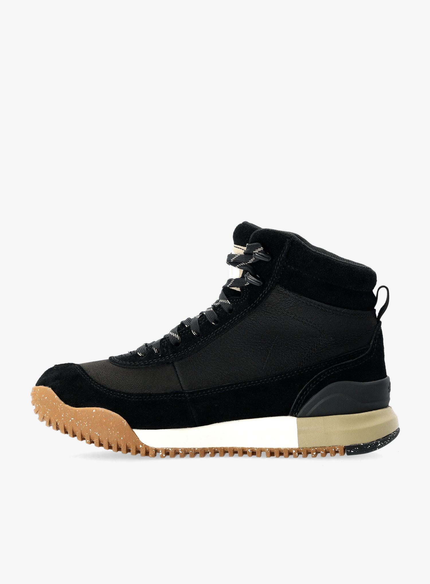 Ženski čevlji The North Face Back-To-Berkeley III Leather WP - tnf black/flax