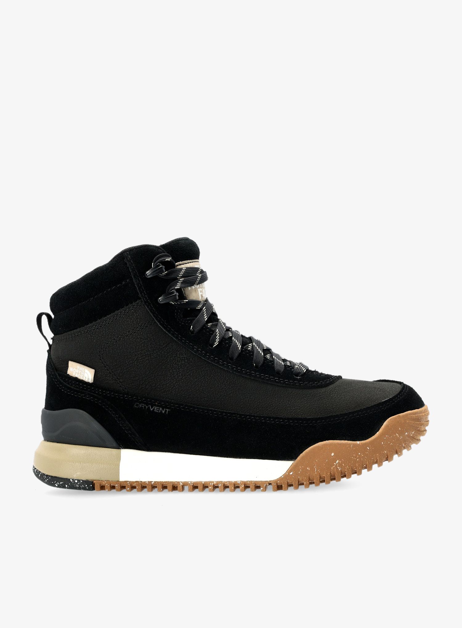 Ženski čevlji The North Face Back-To-Berkeley III Leather WP - tnf black/flax