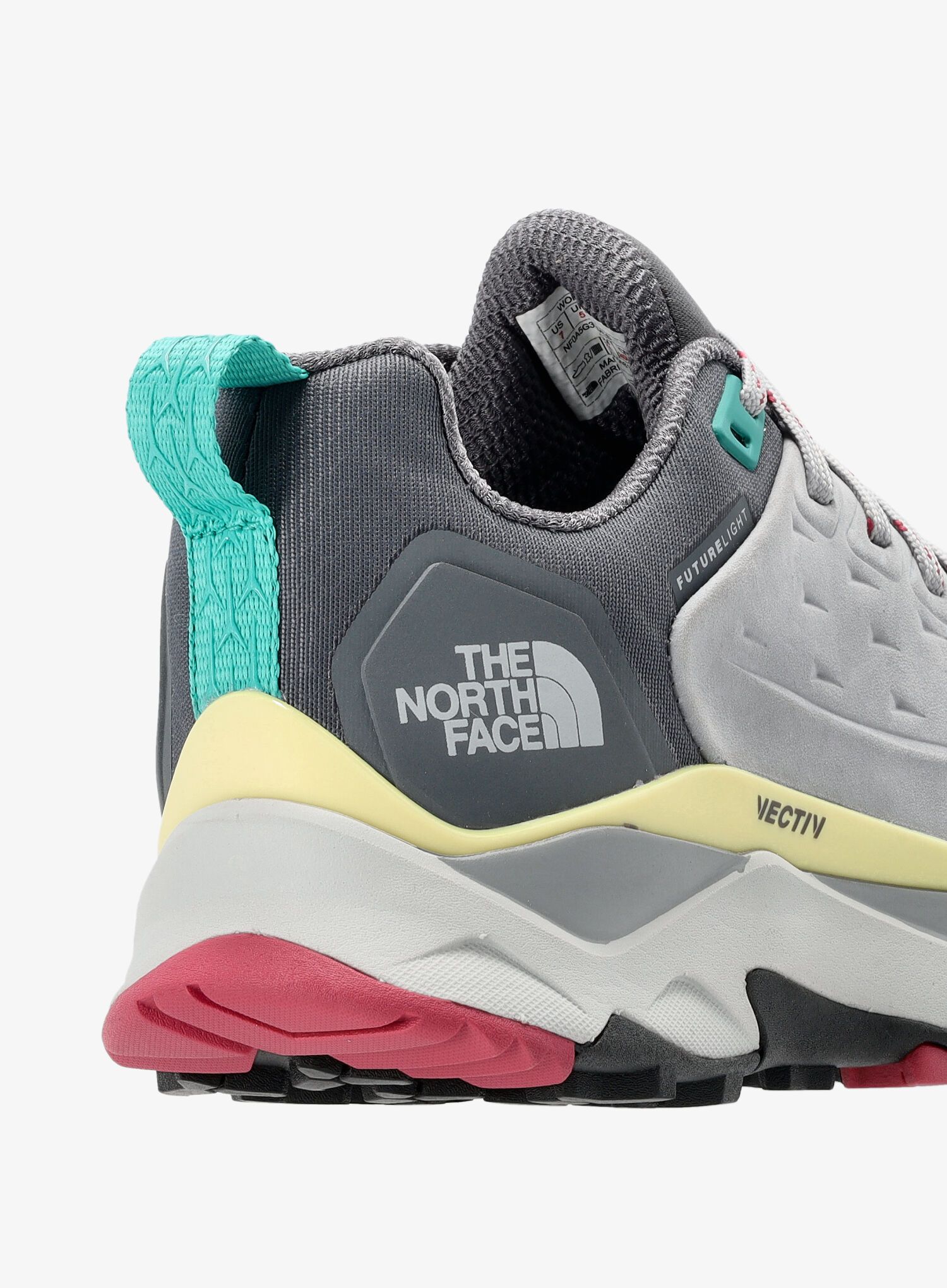 Ženski čevlji The North Face Vectiv Exploris Futurelight LTHR - meld grey/vanadis grey