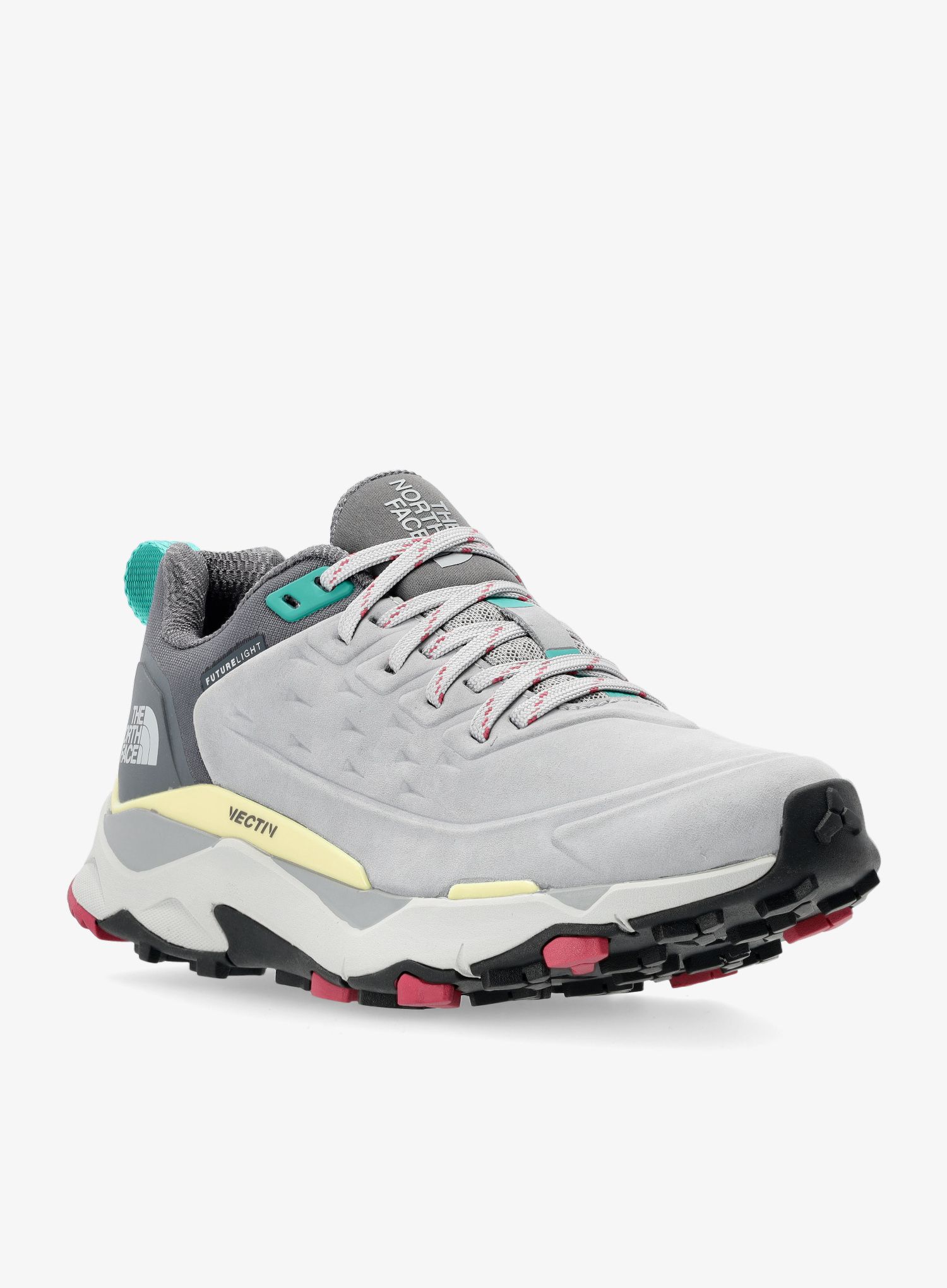 Ženski čevlji The North Face Vectiv Exploris Futurelight LTHR - meld grey/vanadis grey