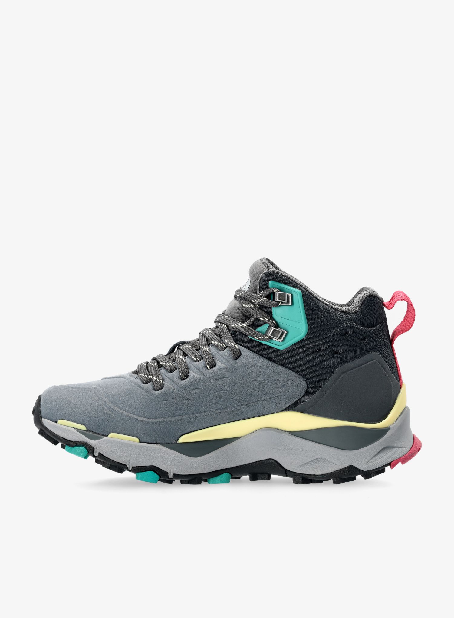 Ženski čevlji The North Face Vectiv Exploris MID Futurelight LTHR - vanadis grey/asphalt grey