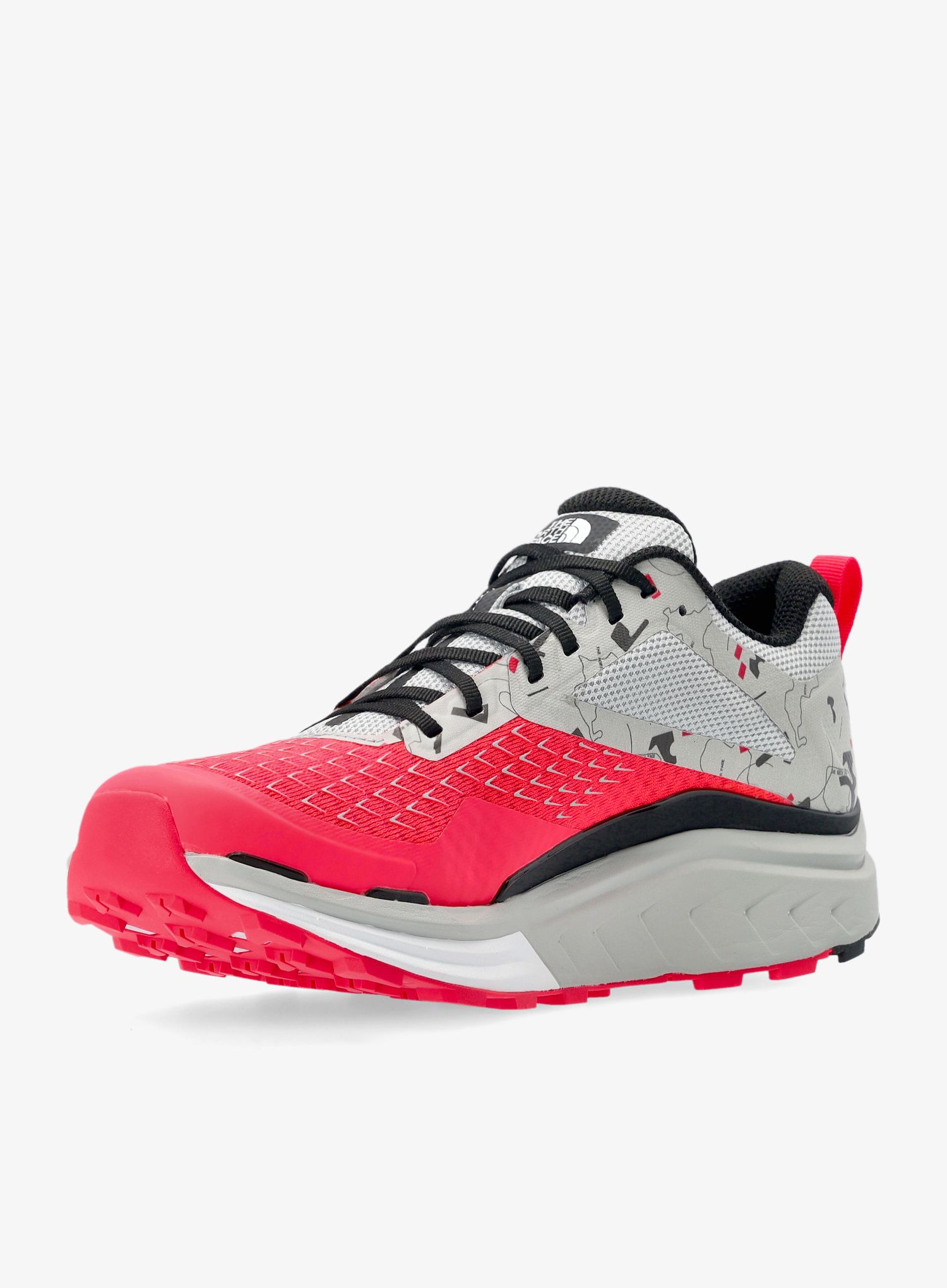 Moški tekaški čevlji The North Face Vectiv Enduris II - white trail marker/coral