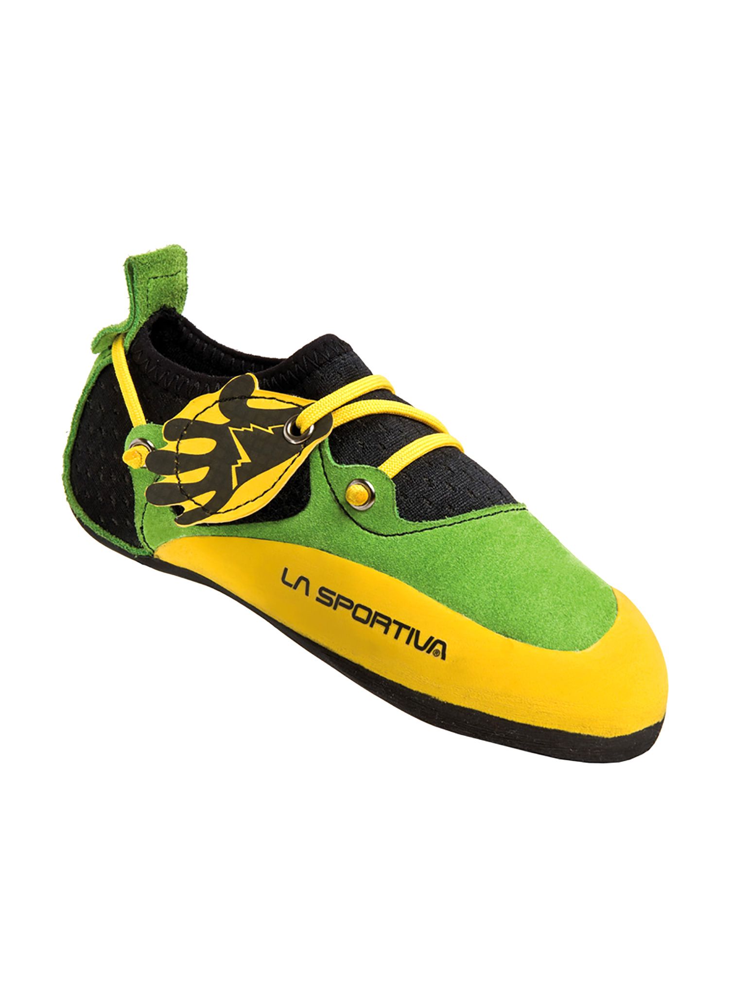 Otroški plezalni čevlji La Sportiva Stickit - lime/yellow