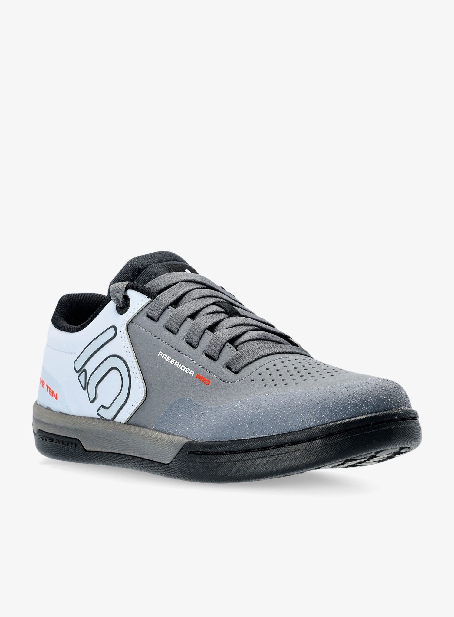 Kolesarski čevlji Five Ten Freerider PRO - grey five/ftwr white/halo blue
