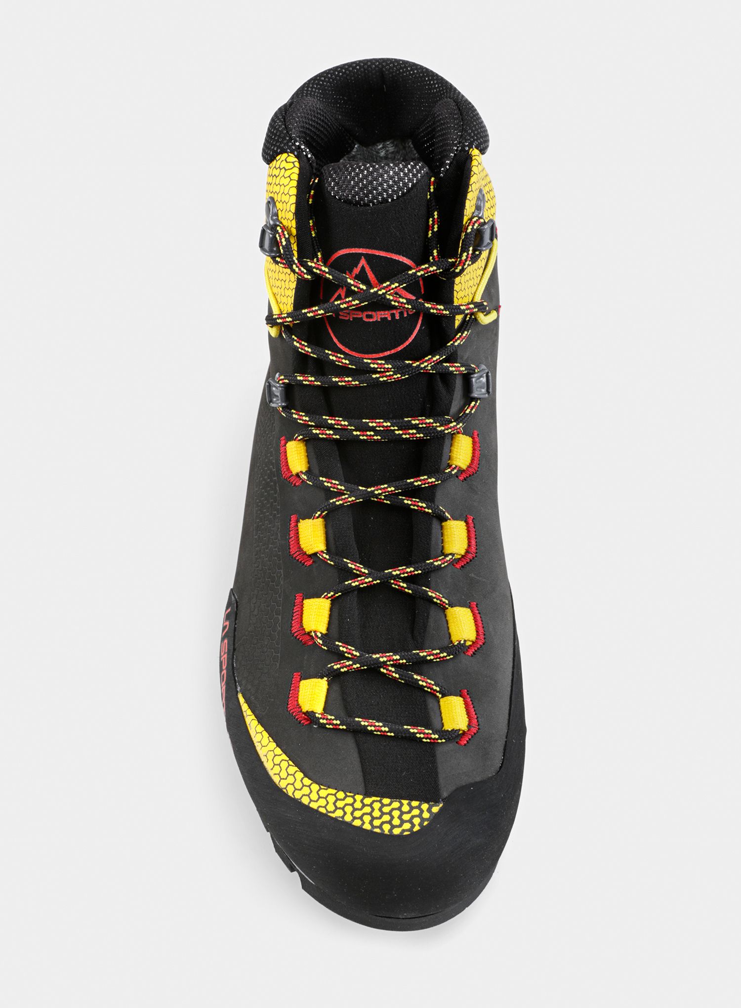 Moški planinski čevlji La Sportiva Trango Tech Leather GTX - black/yellow