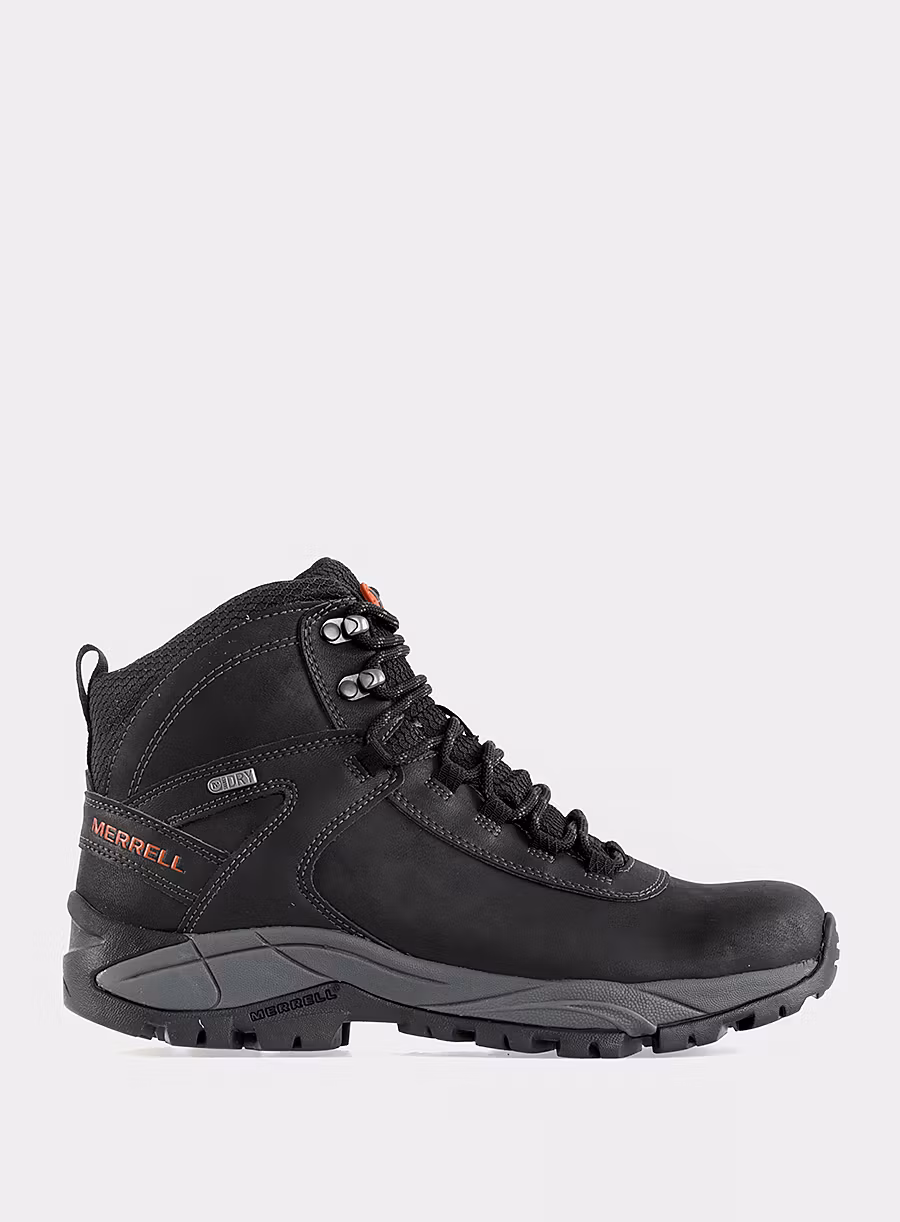 Moški pohodniški čevlji Merrell Vego Mid Leather Waterproof - black