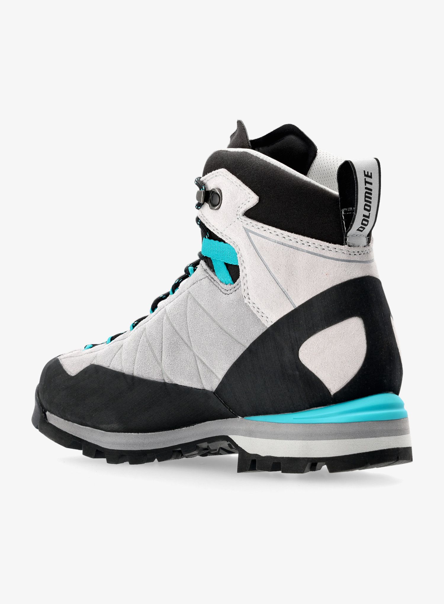 Ženski pristopni čevlji Dolomite Crodarosa Hi GTX - aluminium grey/capri blue