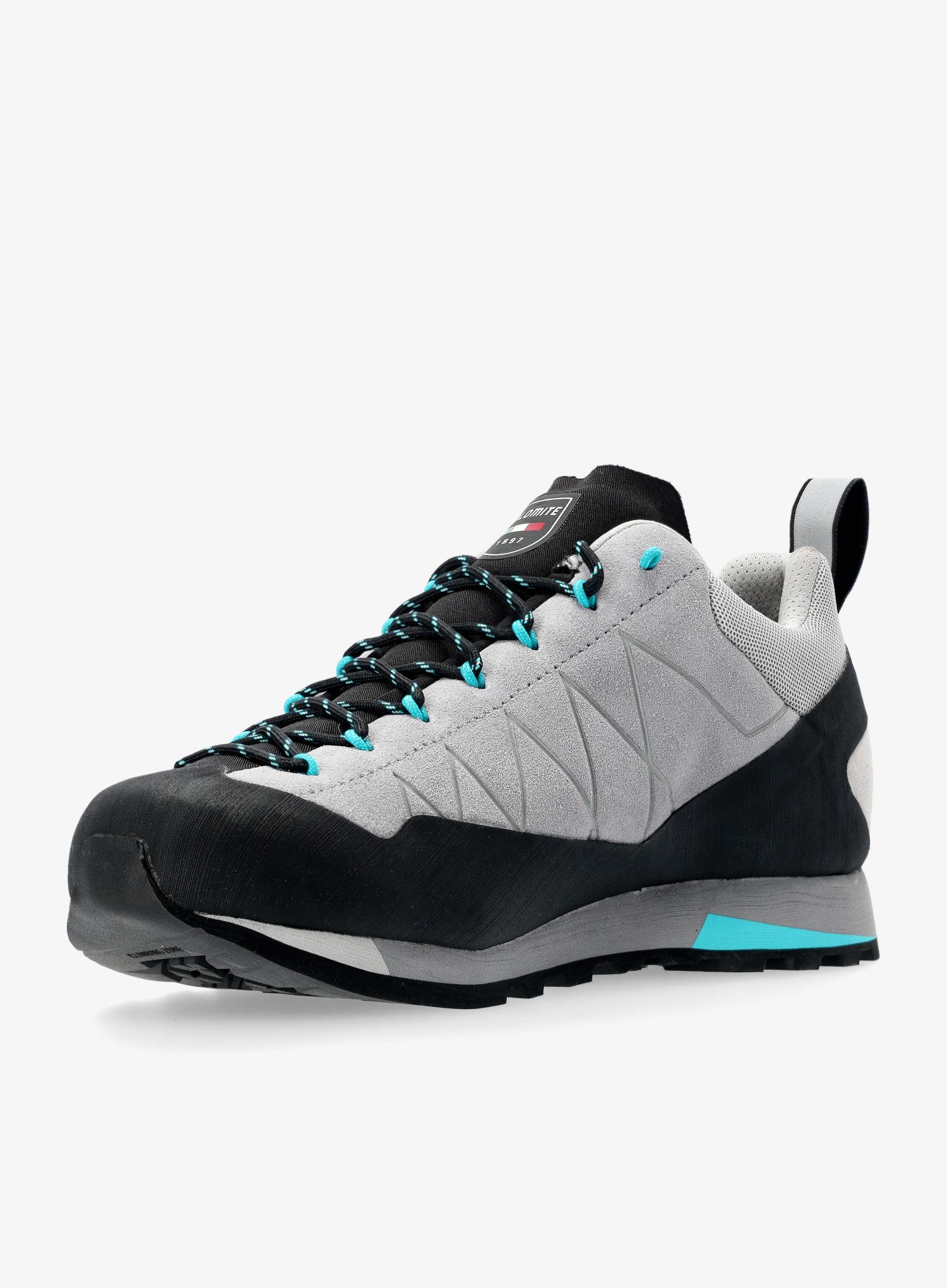 Ženski pristopni čevlji Dolomite Low GTX - aluminium grey/capri blue
