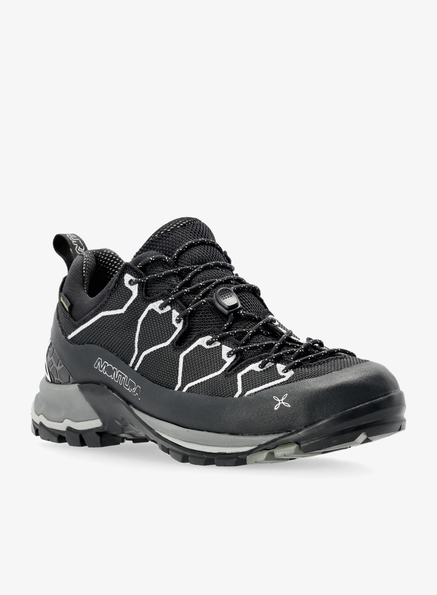 Ženski pristopni čevlji Montura Yaru Cross GTX - black/silver