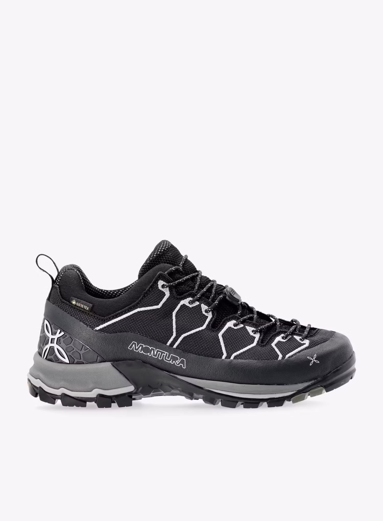 Ženski pristopni čevlji Montura Yaru Cross GTX - black/silver