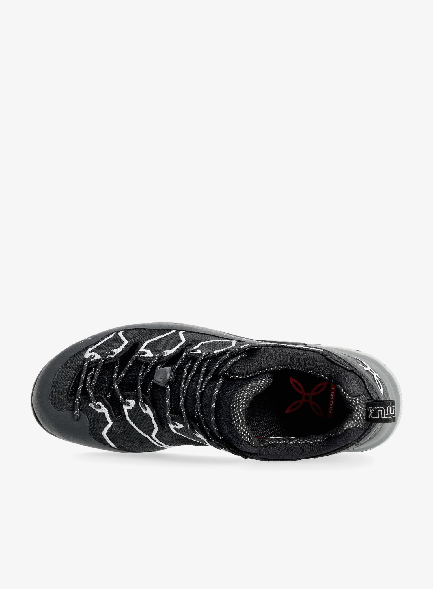 Ženski pristopni čevlji Montura Yaru Cross GTX - black/silver