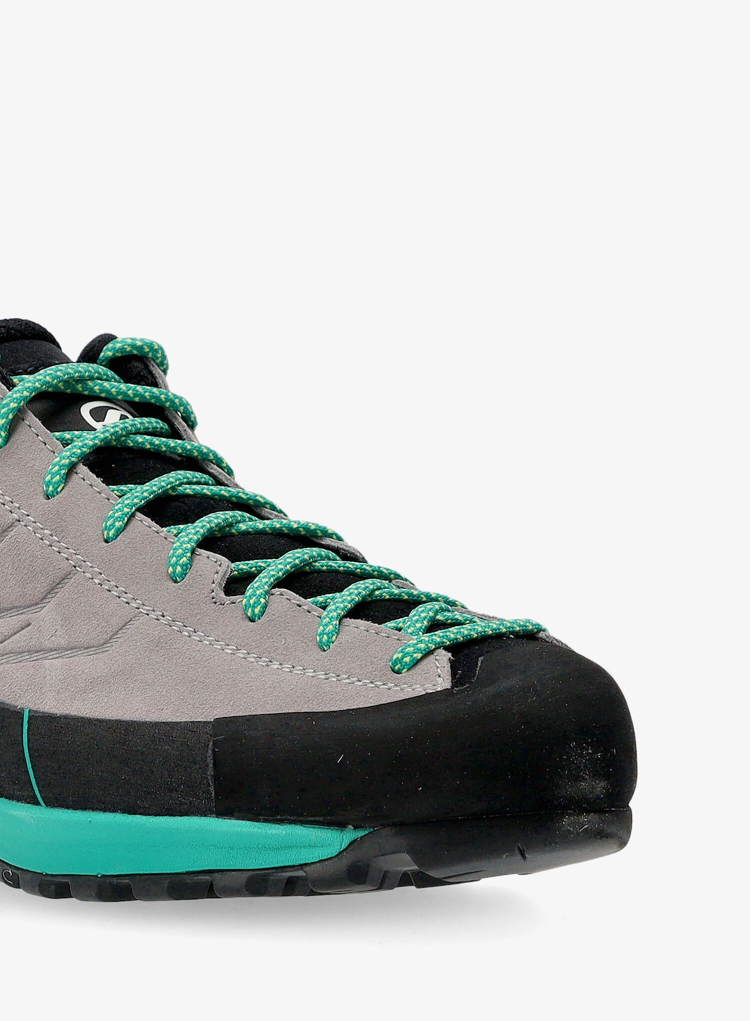 Ženski pristopni čevlji Scarpa Mescalito - gray/tropical green