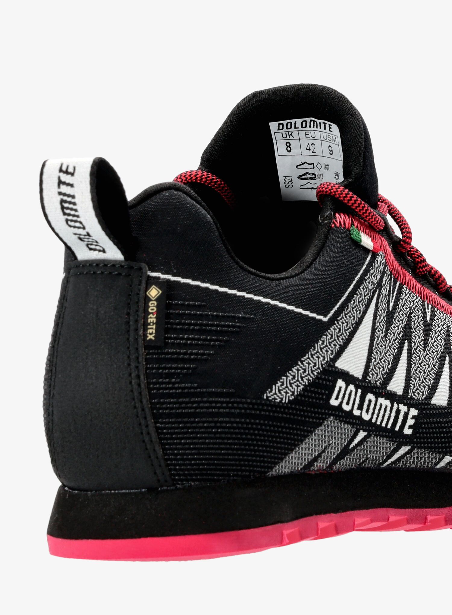 Pristopni čevlji Dolomite Velocissima GTX - pewter grey/fiery red