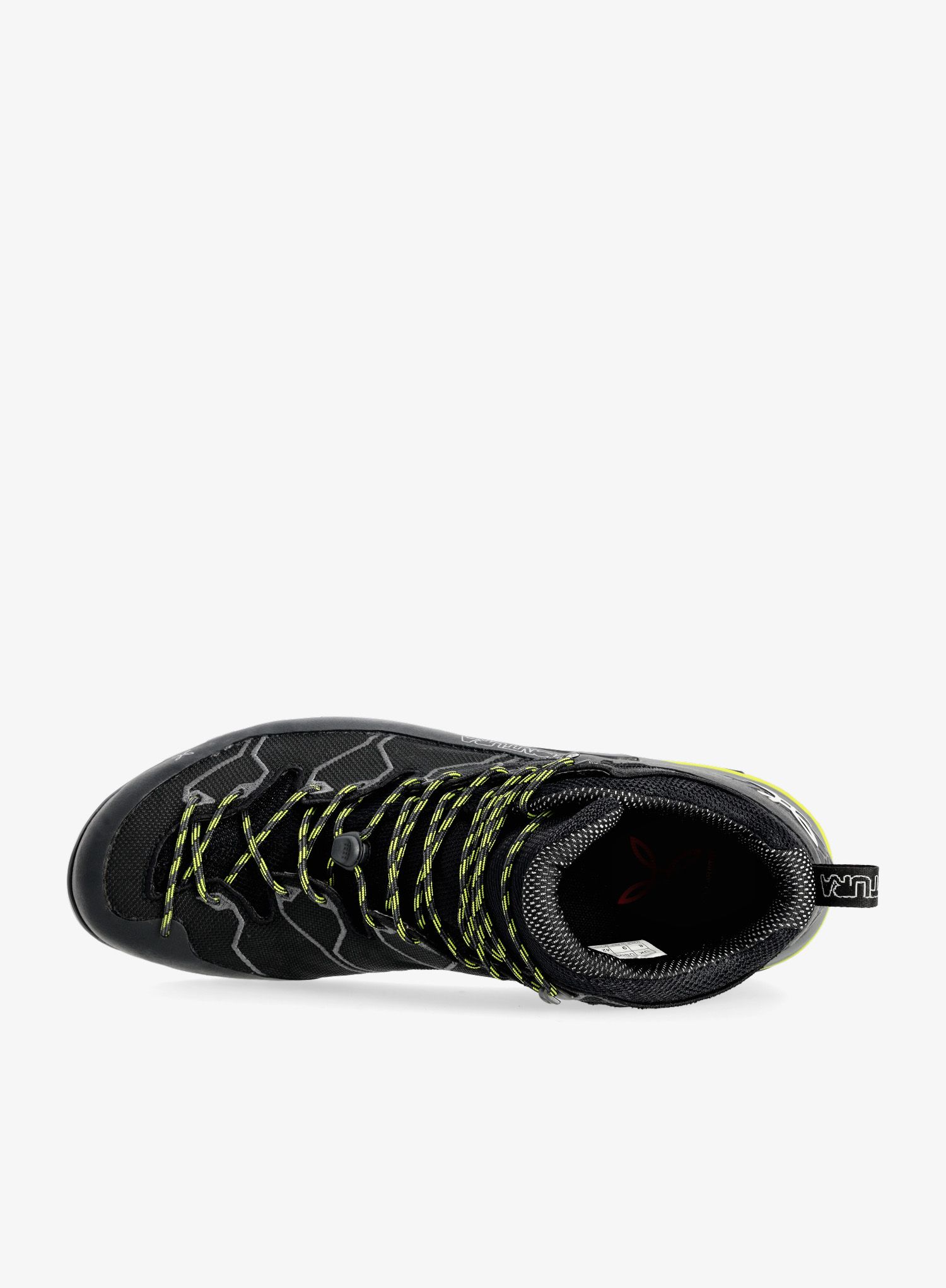 Pristopni čevlji Montura Yaru Cross MID GTX - black/lime green