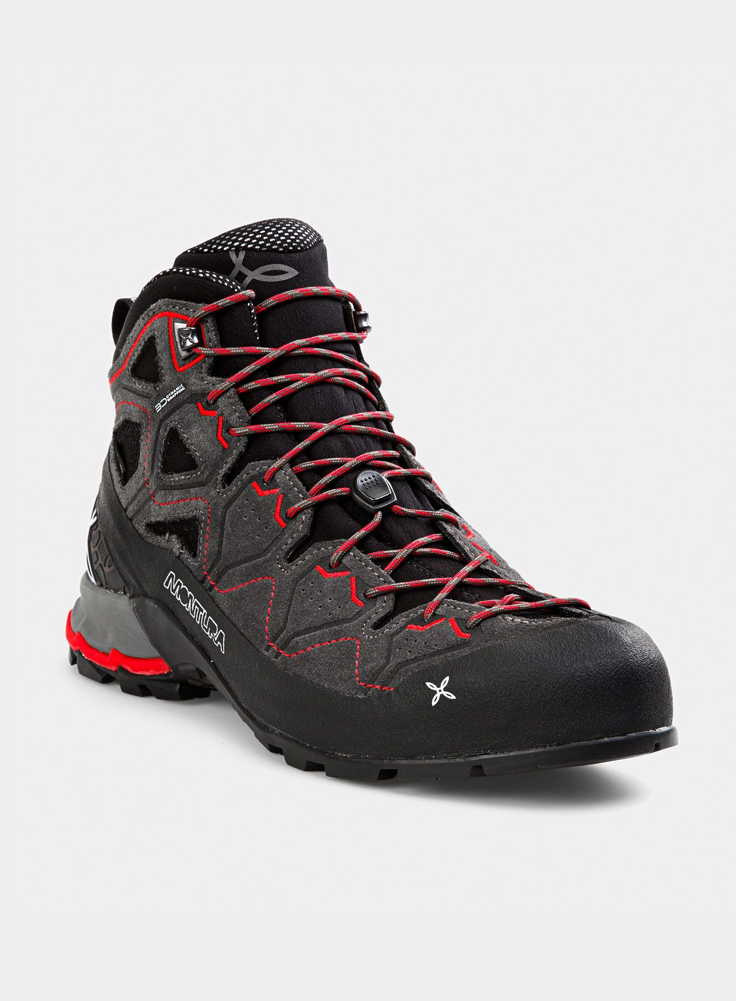 Pristopni čevlji Montura Yaru Tekno GTX - dark grey/red