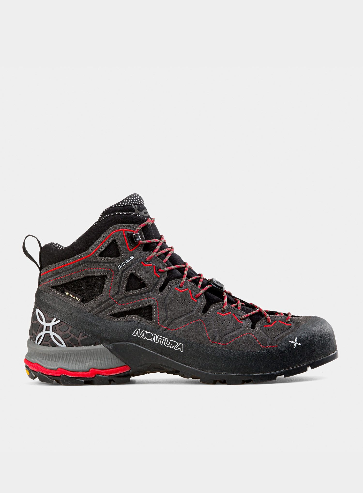 Pristopni čevlji Montura Yaru Tekno GTX - dark grey/red