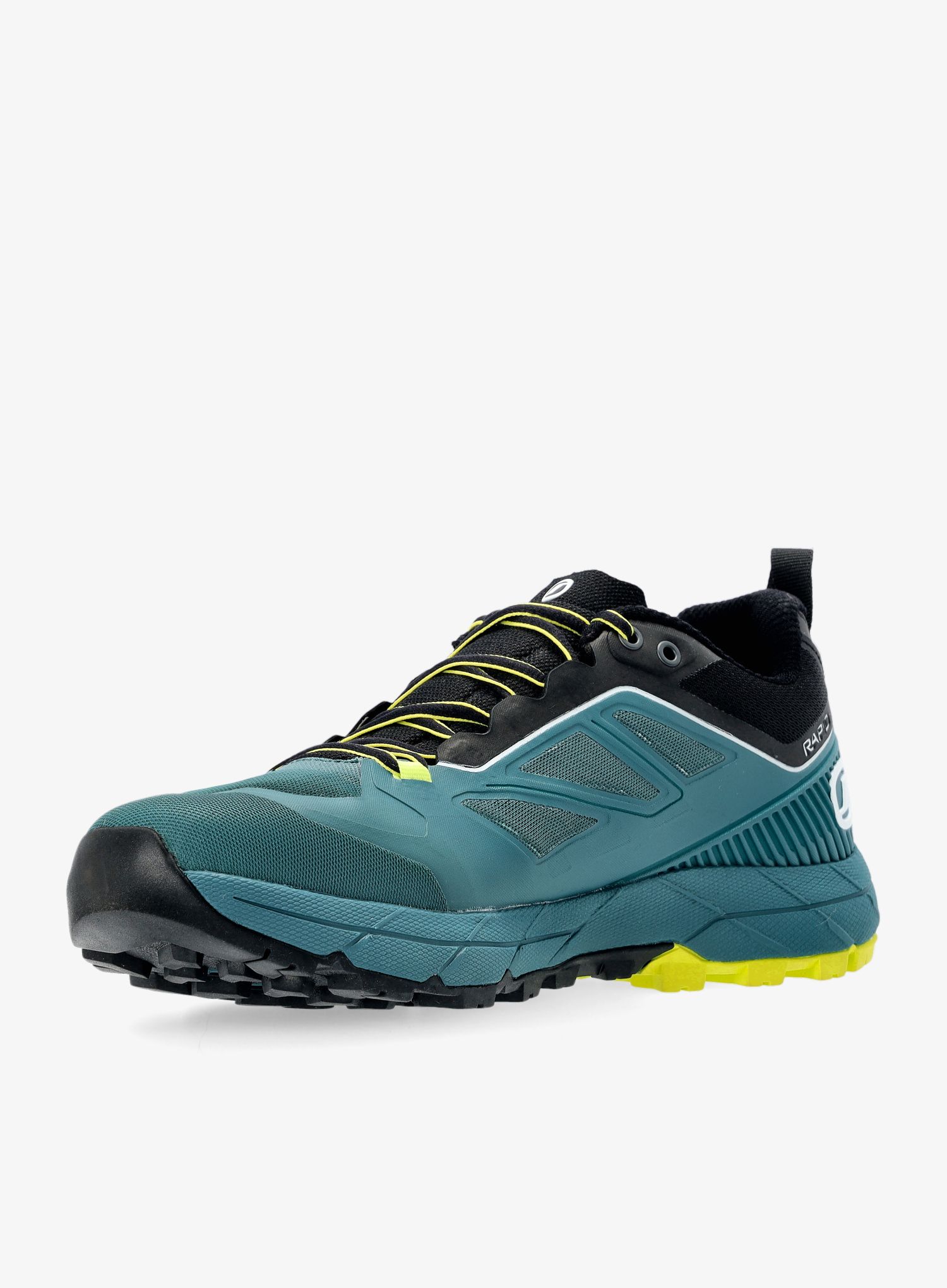 Pristopni čevlji Scarpa Rapid - blue/acid lime