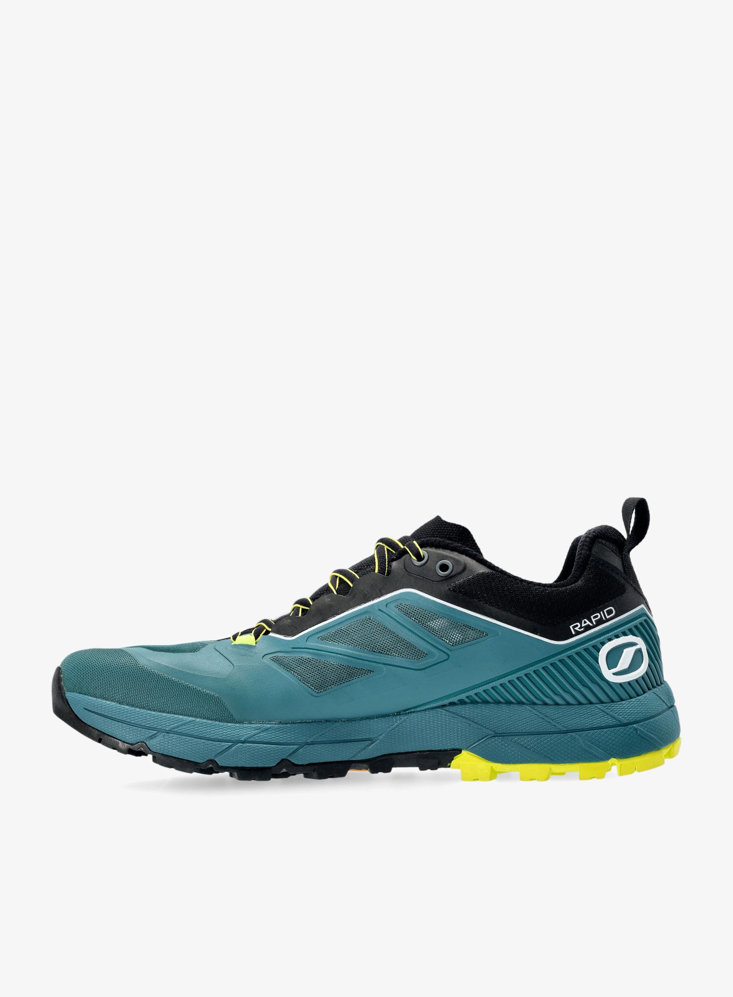 Pristopni čevlji Scarpa Rapid - blue/acid lime
