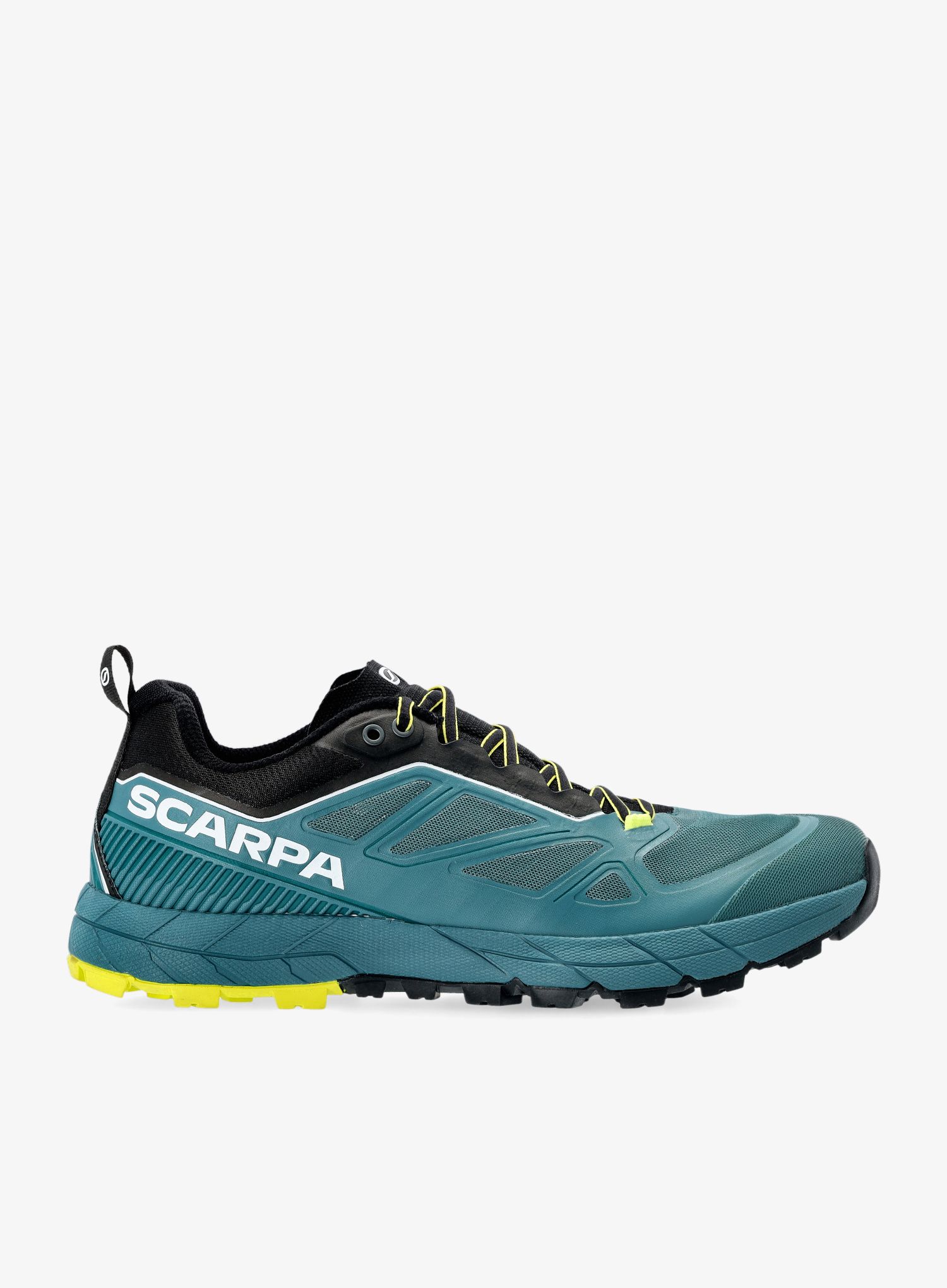 Pristopni čevlji Scarpa Rapid - blue/acid lime