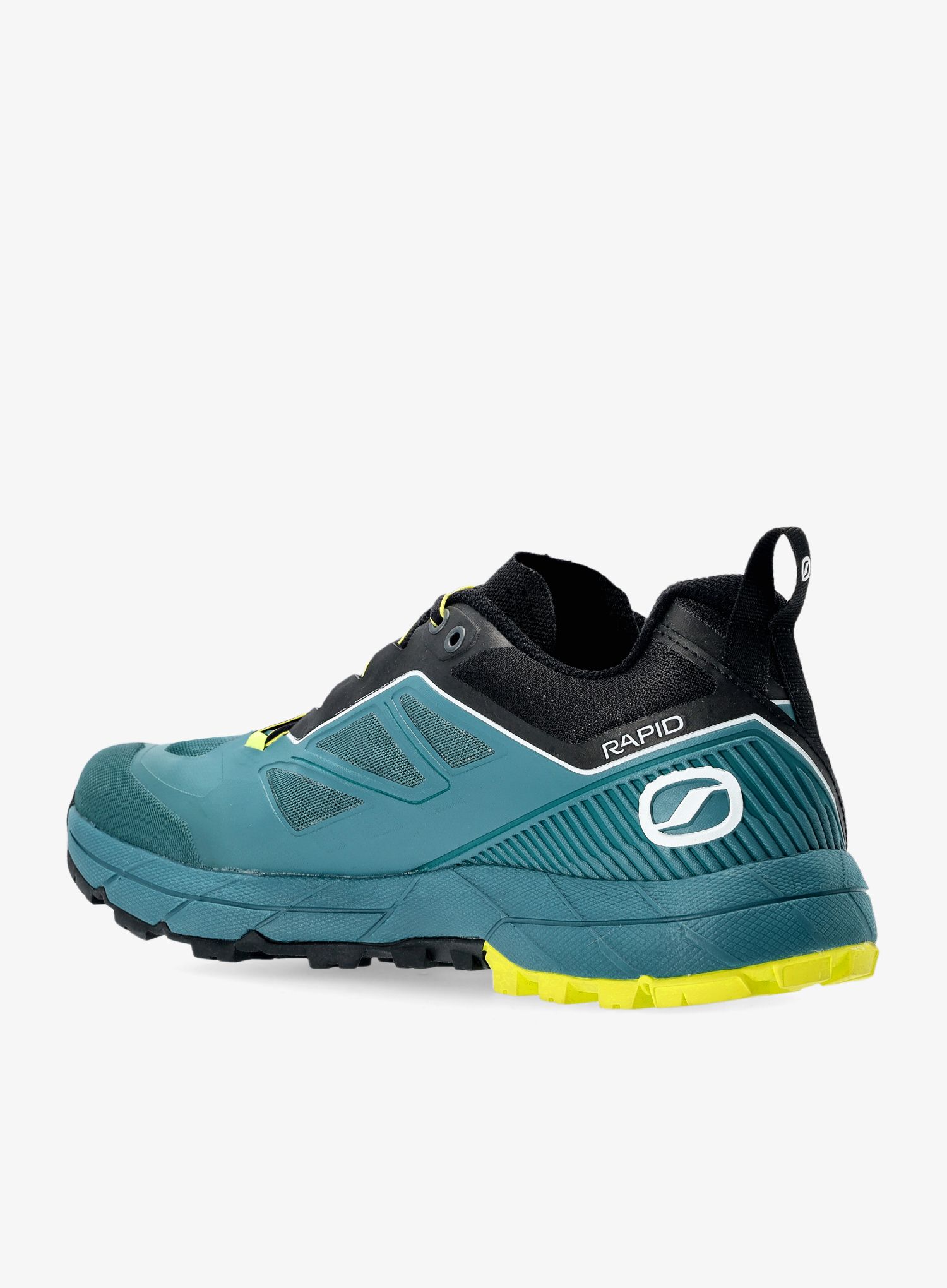 Pristopni čevlji Scarpa Rapid - blue/acid lime