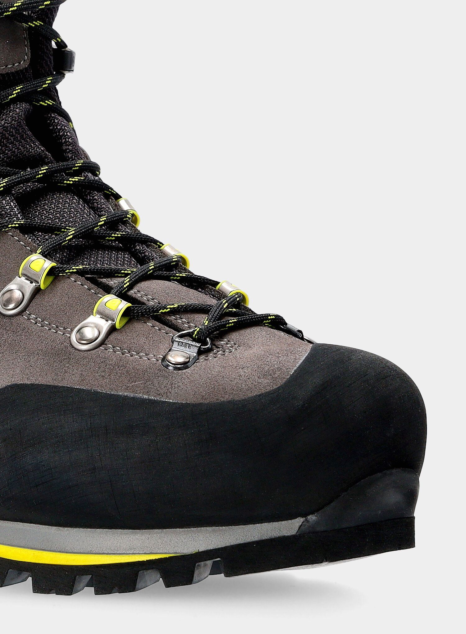 Moški planinski čevlji Scarpa Manta Tech GTX - shark/lime