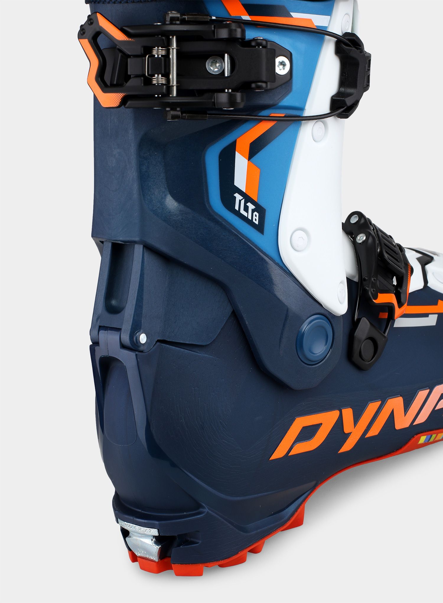 Čevlji za turno smučanje Dynafit TLT8 Expedition CL - poseidon/fluo orange