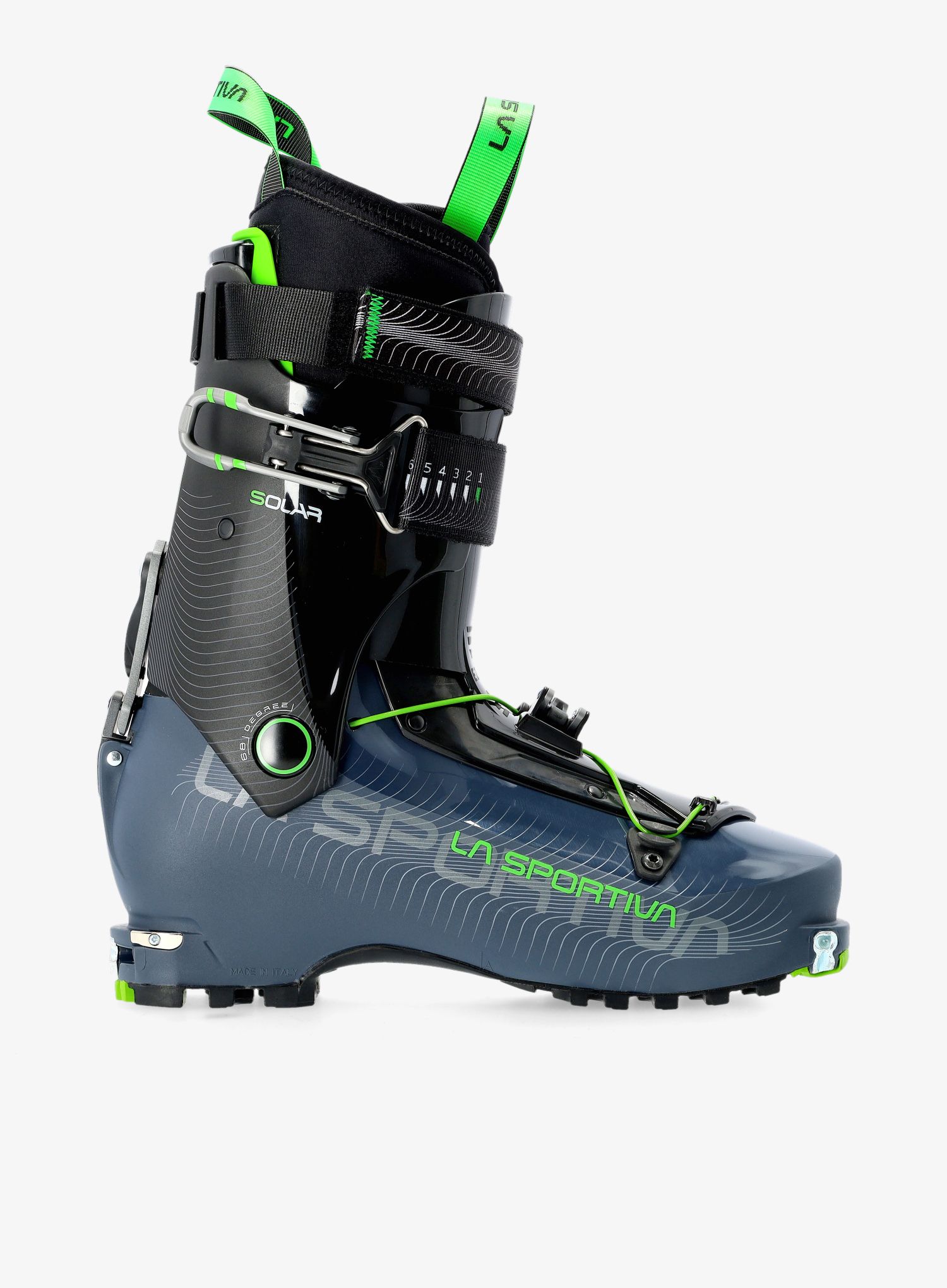 Čevlji za turno smučanje La Sportiva Solar - graphite/jasmine green