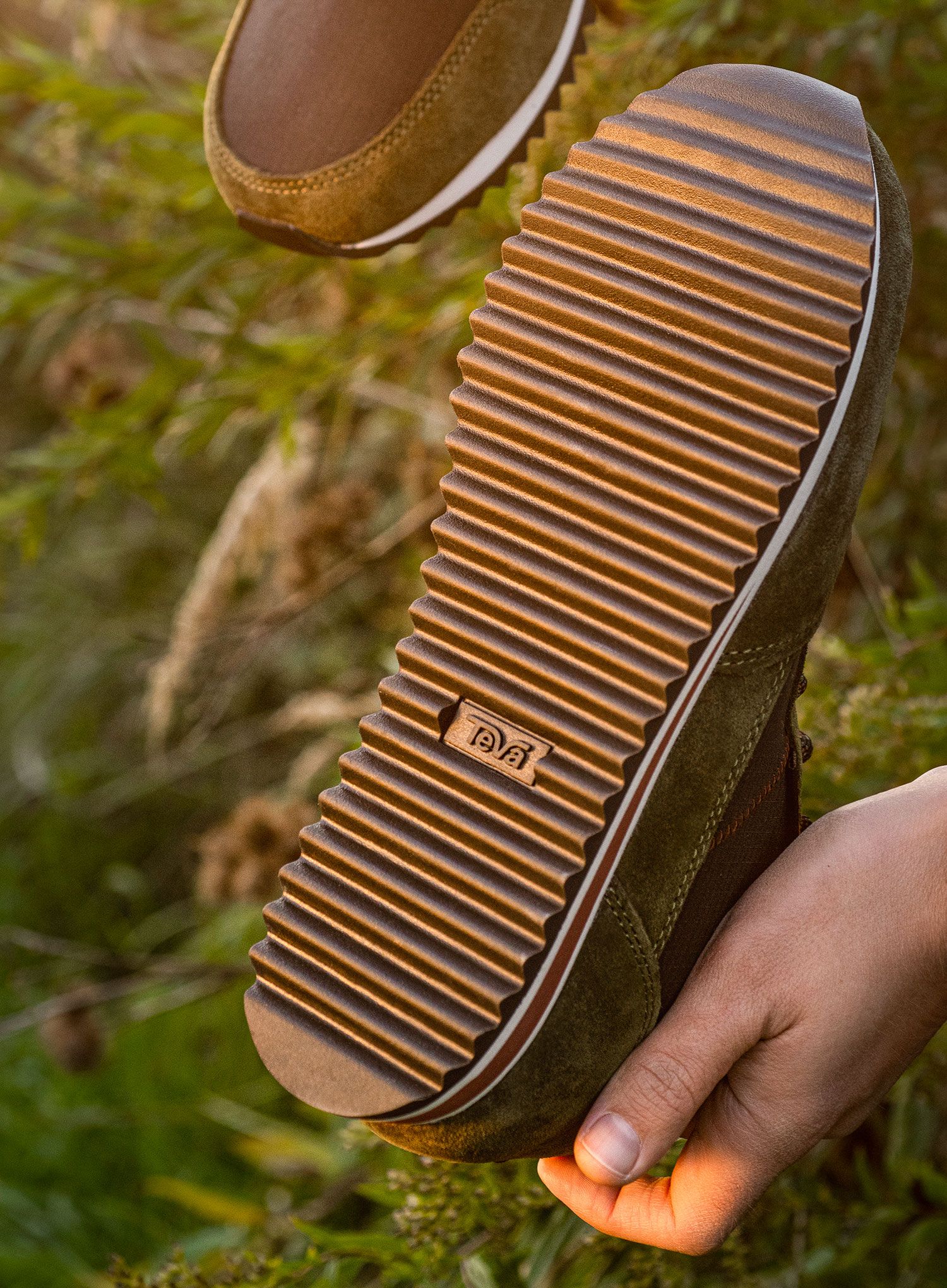 Moški čevlji Teva Highside Mid - dark olive/black