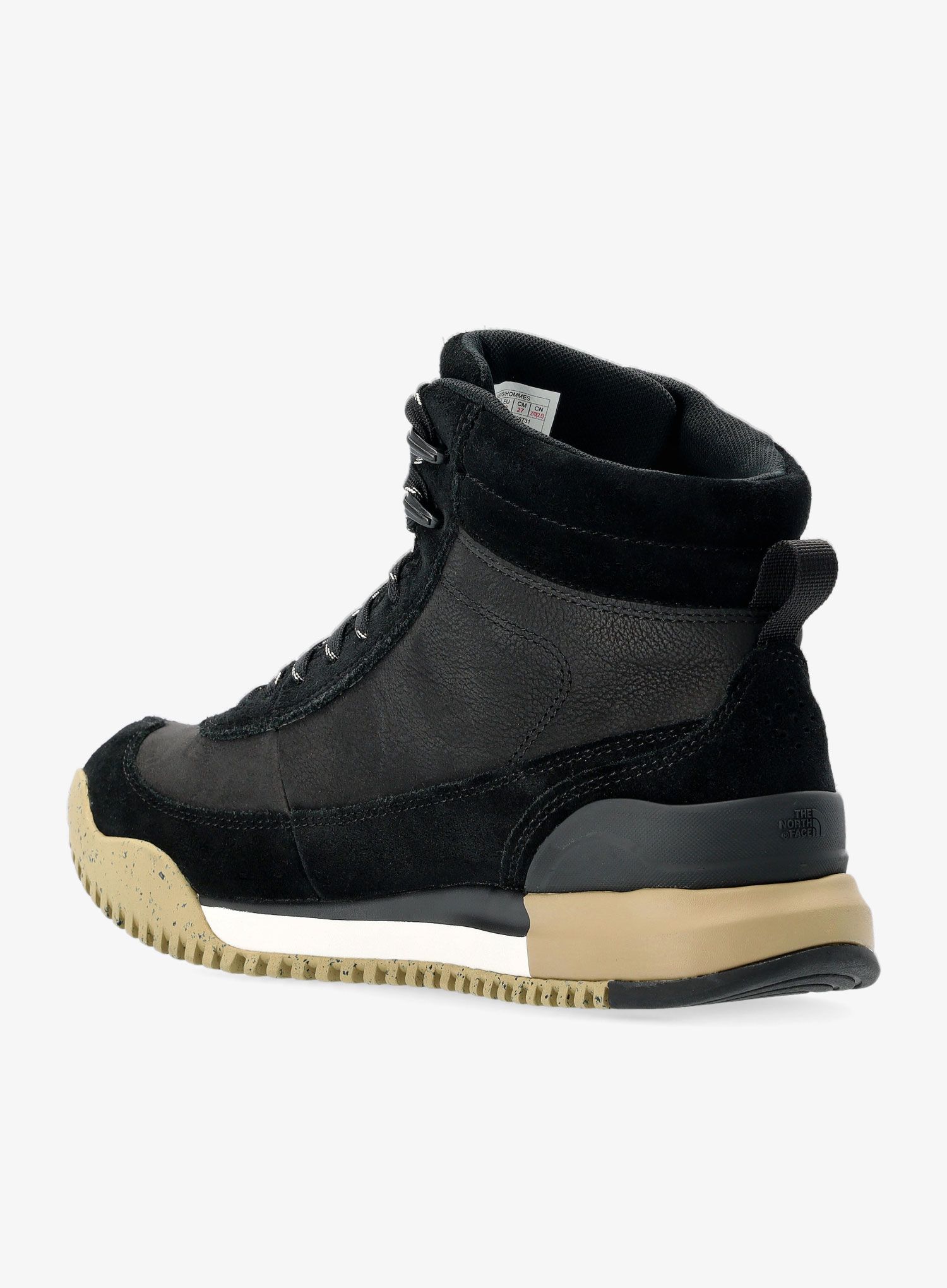 Moški čevlji The North Face Back-To-Berkeley III Leather WP - tnf black/flax