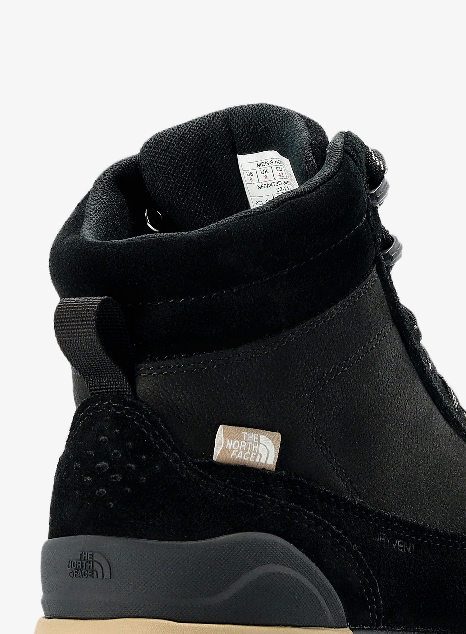 Moški čevlji The North Face Back-To-Berkeley III Leather WP - tnf black/flax