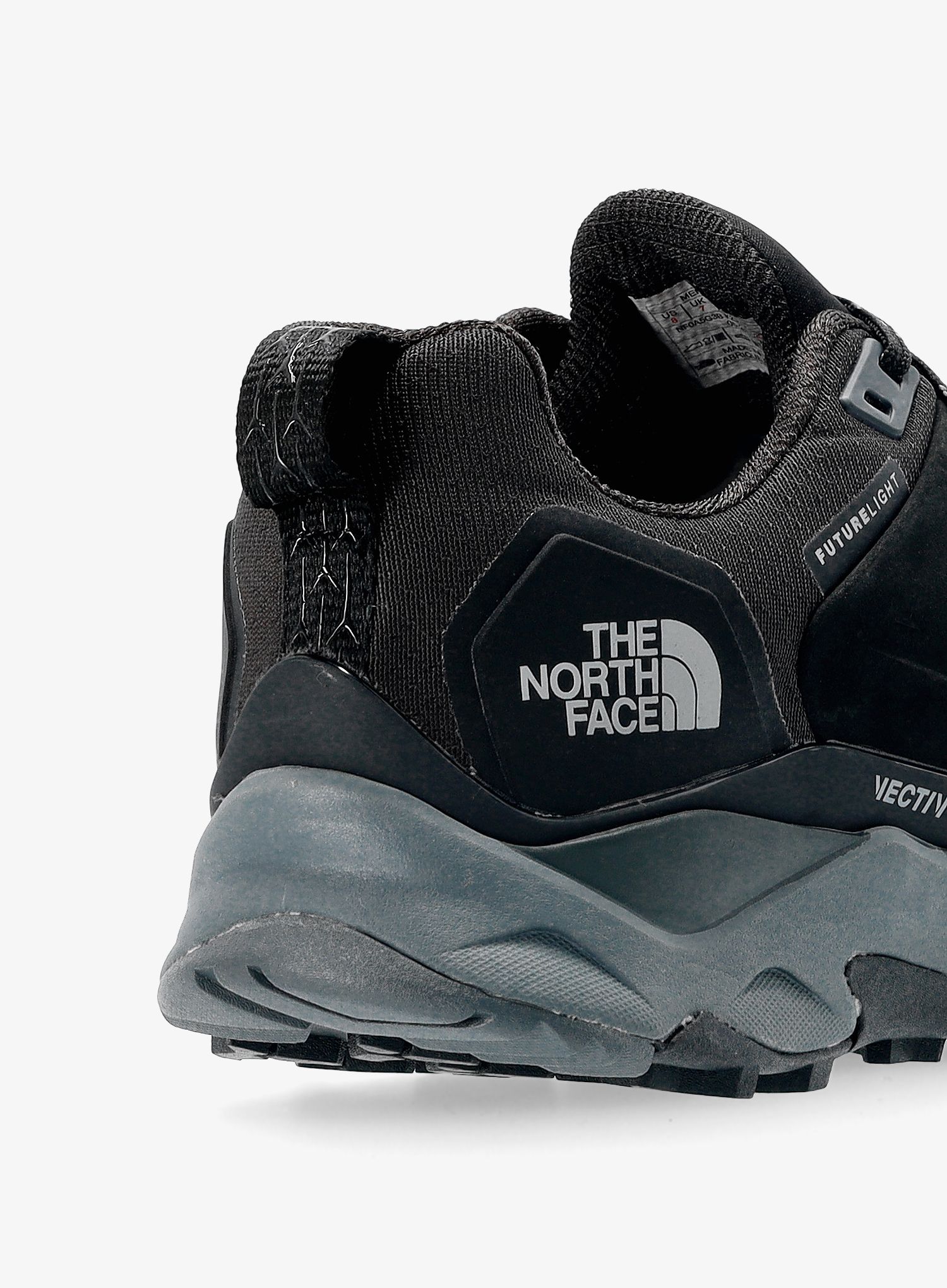 Moški pohodniški čevlji The North Face Vectiv Exploris Futurelight LTHR - tnf black/zinc grey