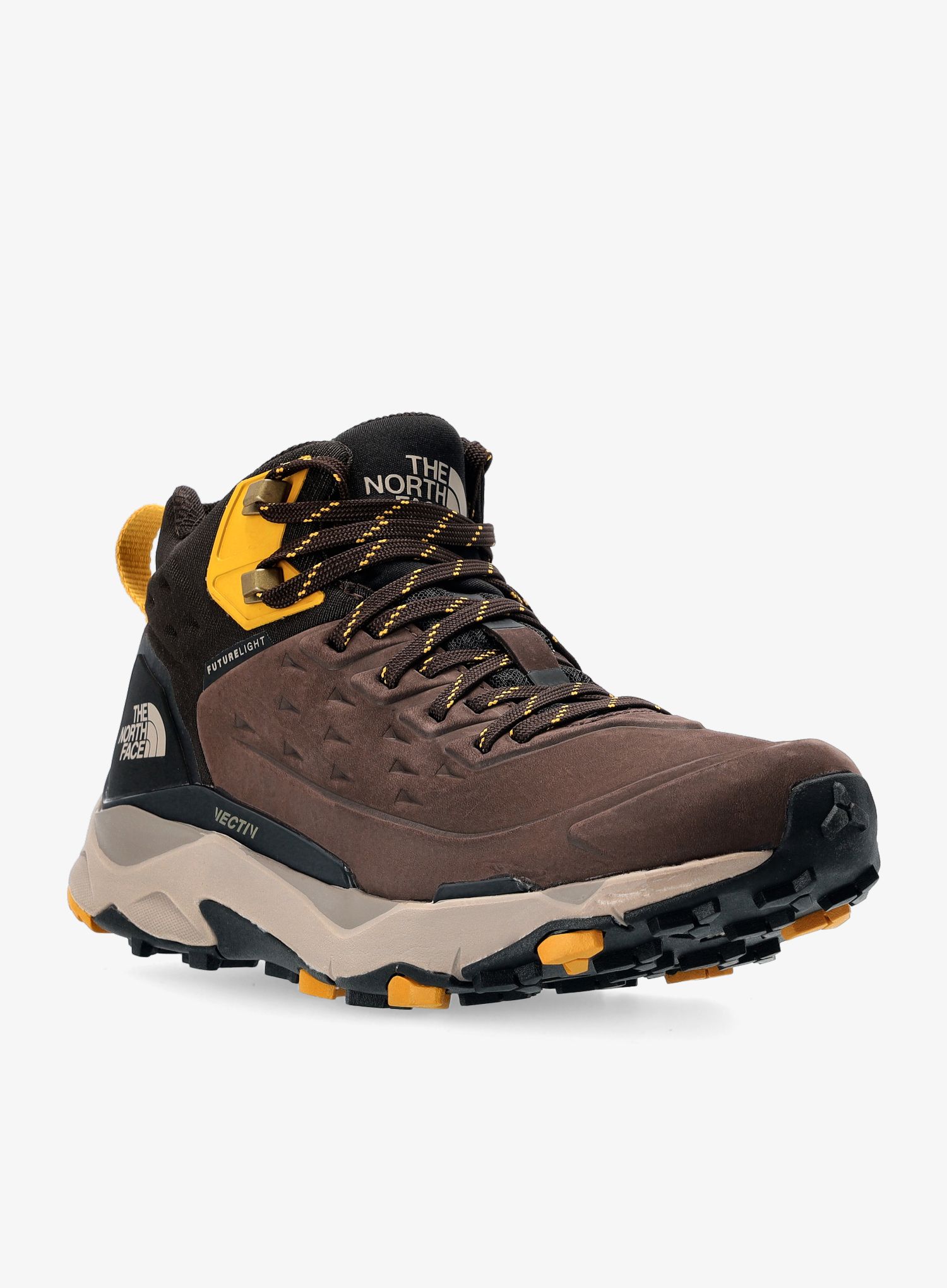 Moški čevlji The North Face Vectiv Exploris MID FUTURELIGHT LTHR - deep brown/tnf black