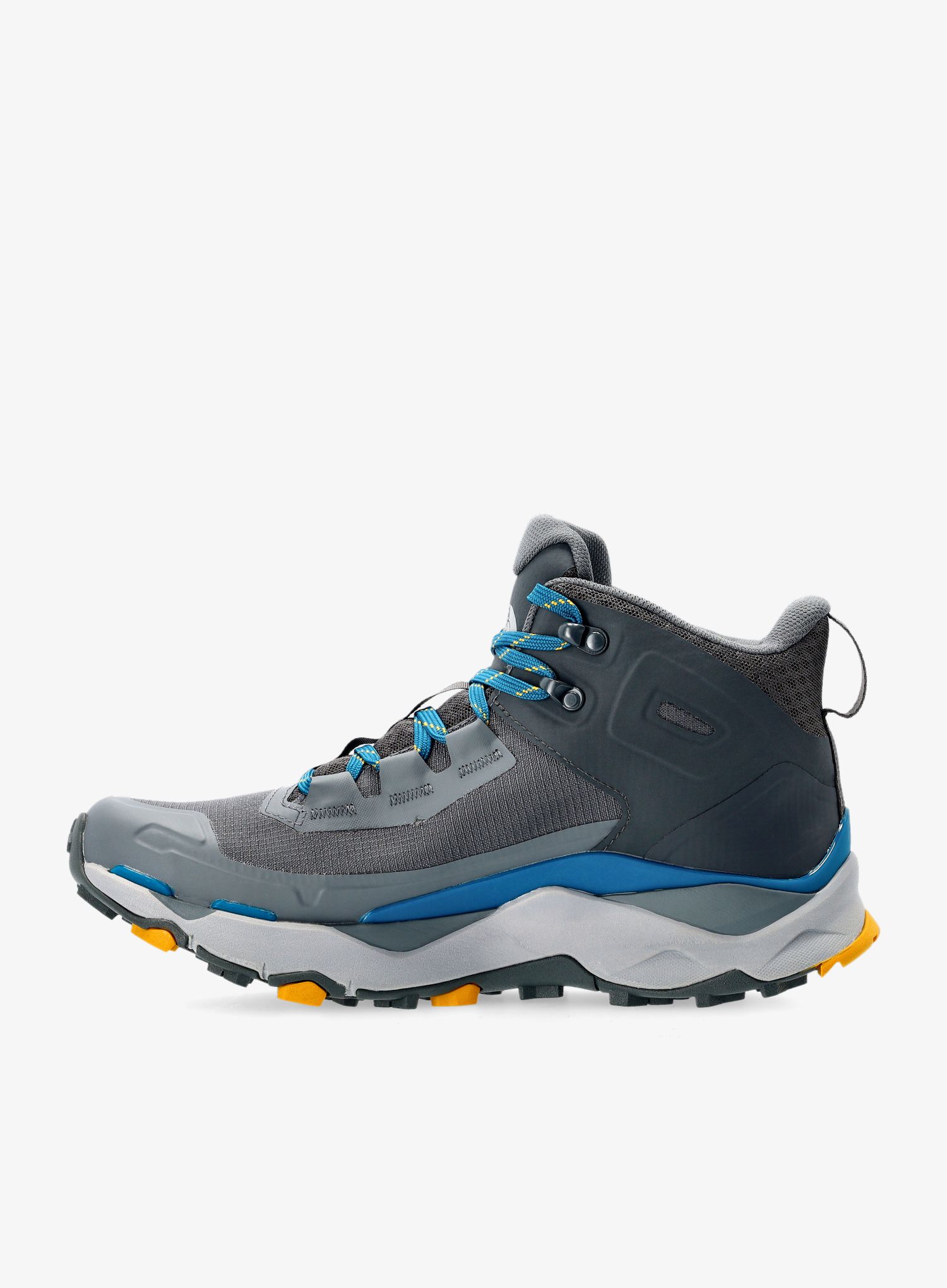 Moški pohodniški čevlji The North Face Vectiv Exploris Mid FUTURELIGHT - zinc grey/asphalt grey