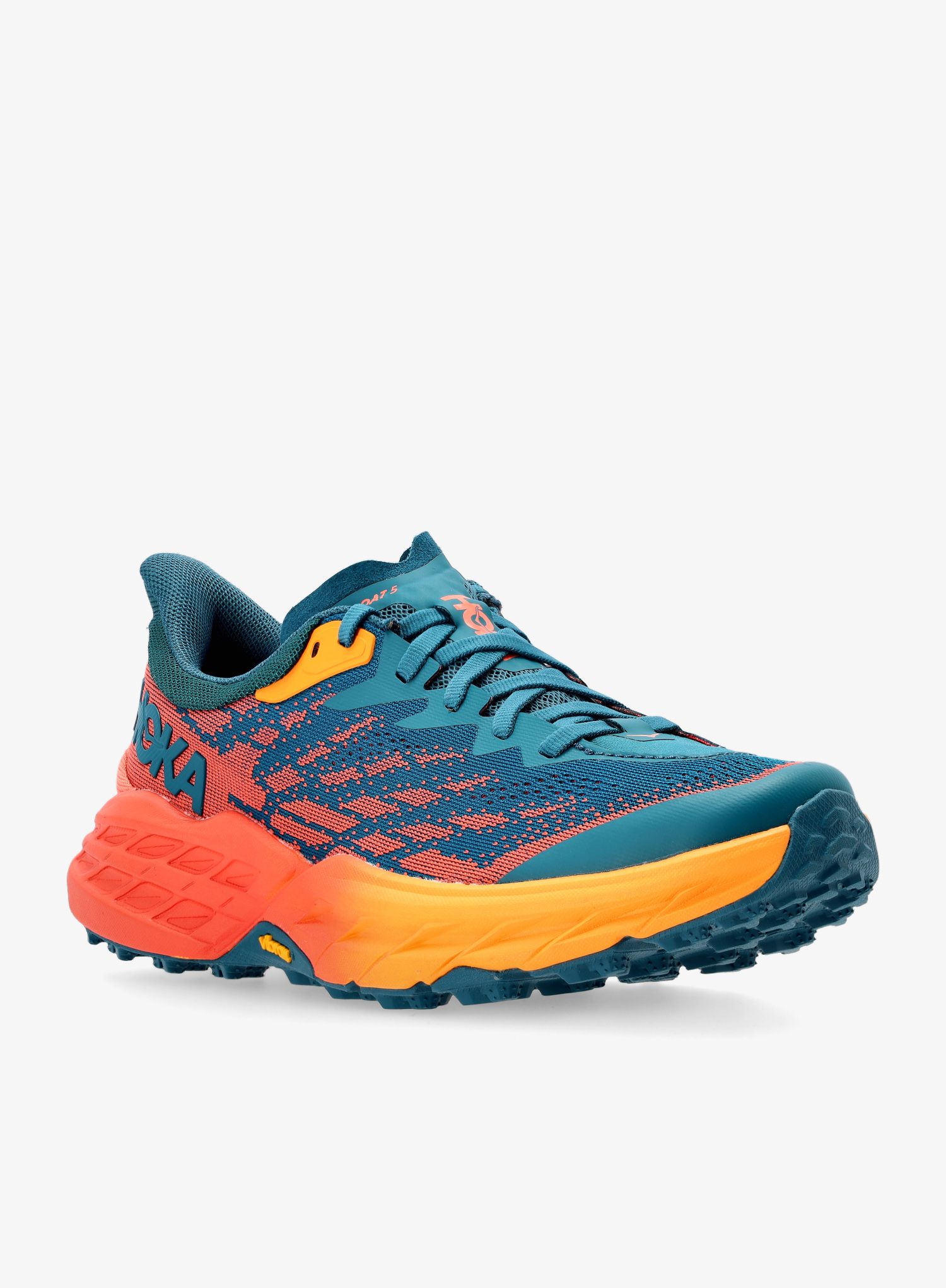 Ženski tekaški čevlji Hoka Speedgoat 5 - blue coral/camellia