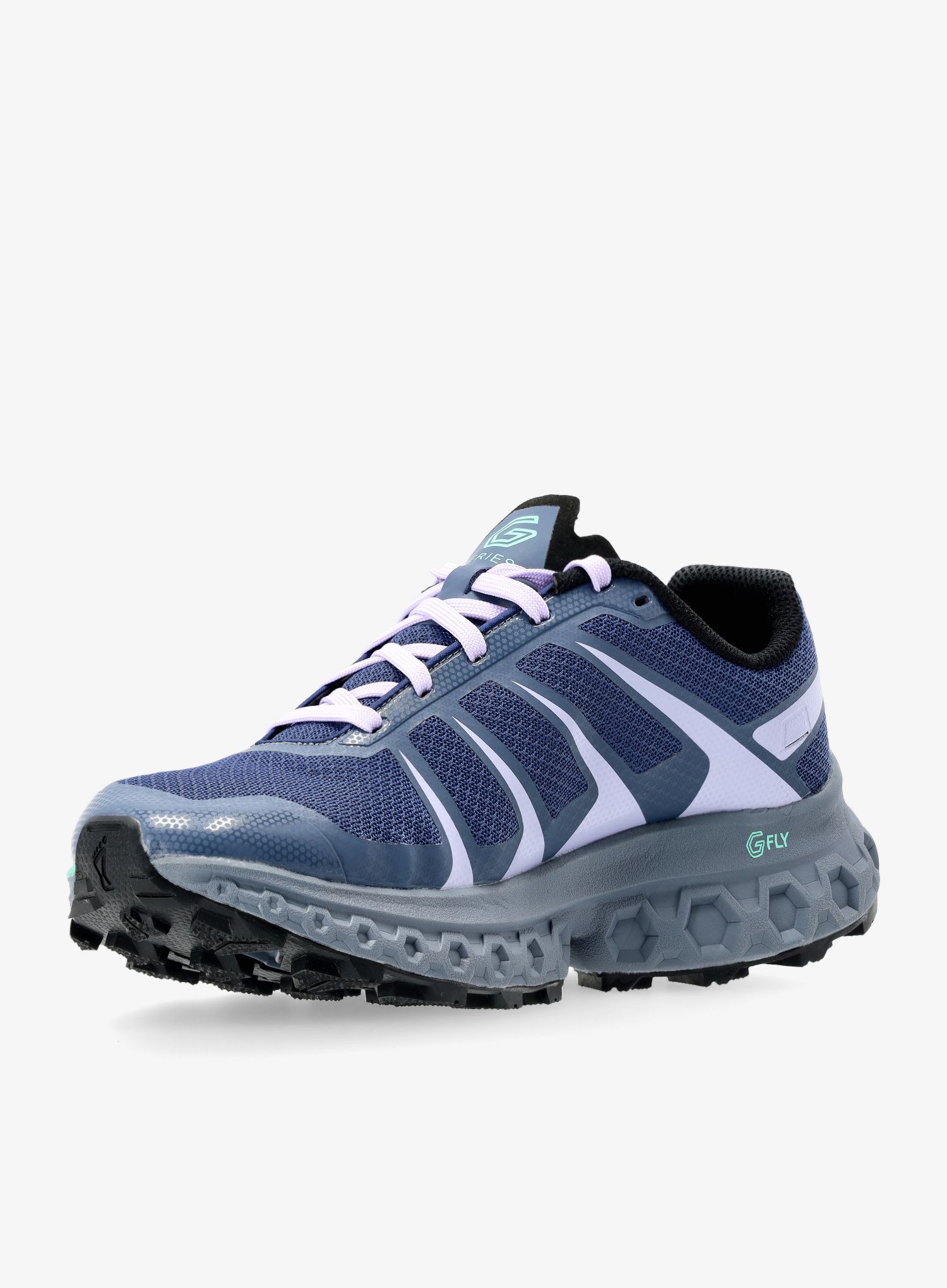 Ženski tekaški čevlji Inov-8 TrailFly Ultra G 300 Max - navy/mint/black