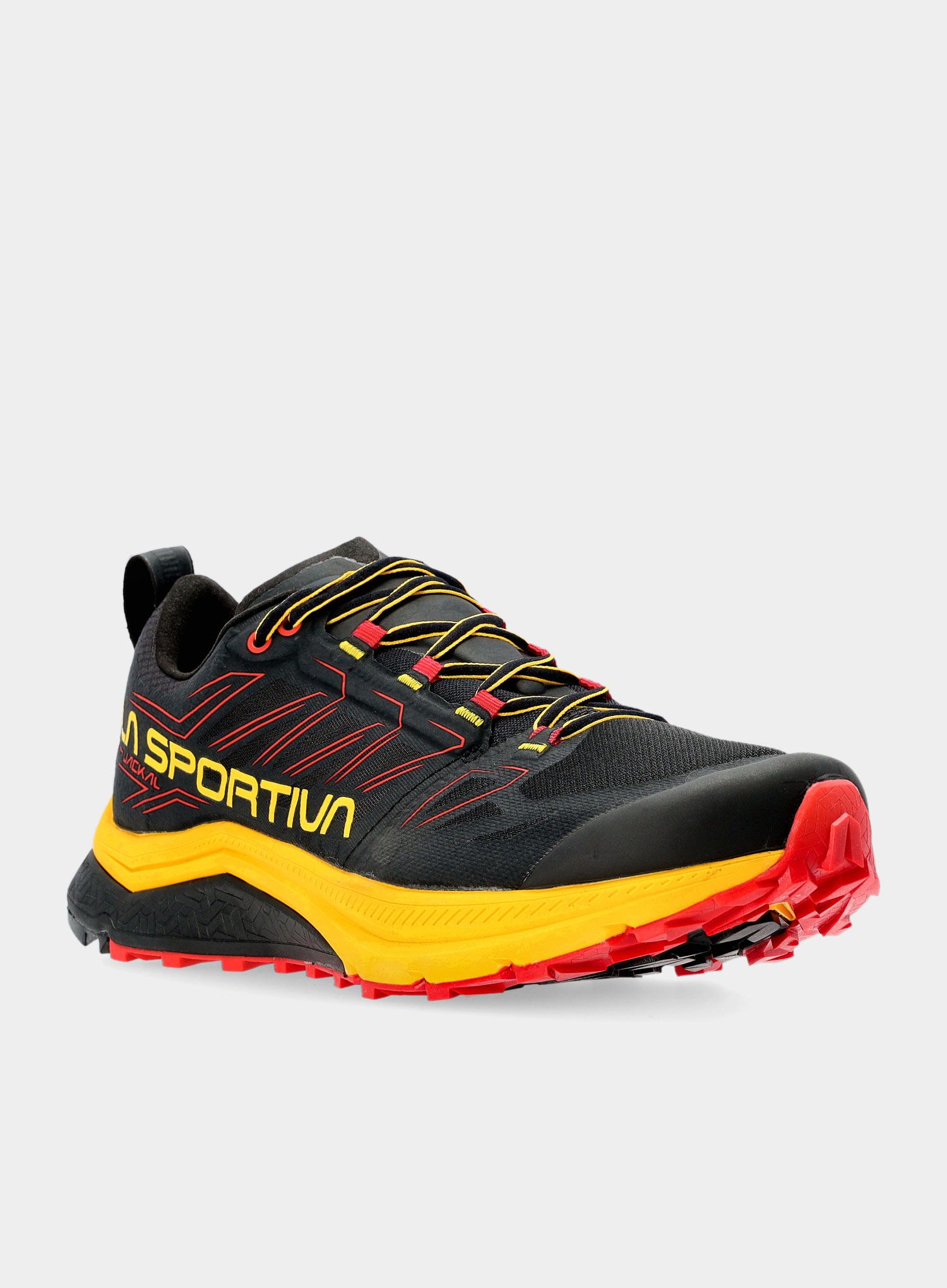 Moški tekaški čevlji La Sportiva Jackal - black/yellow