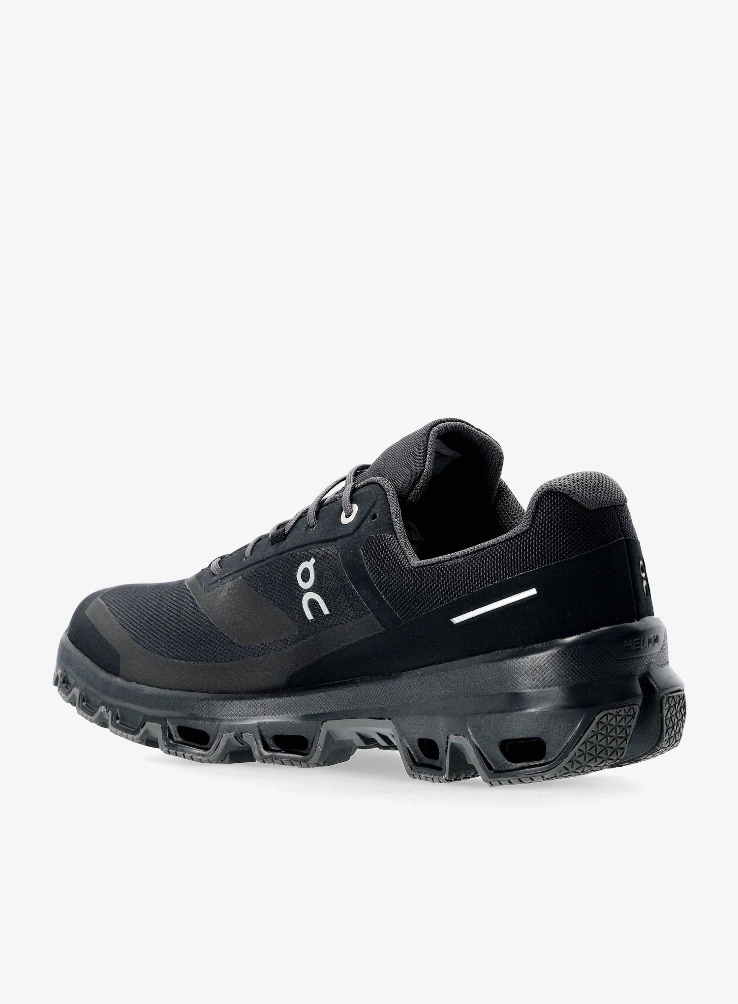 Moški tekaški čevlji On Cloudventure Waterproof - black