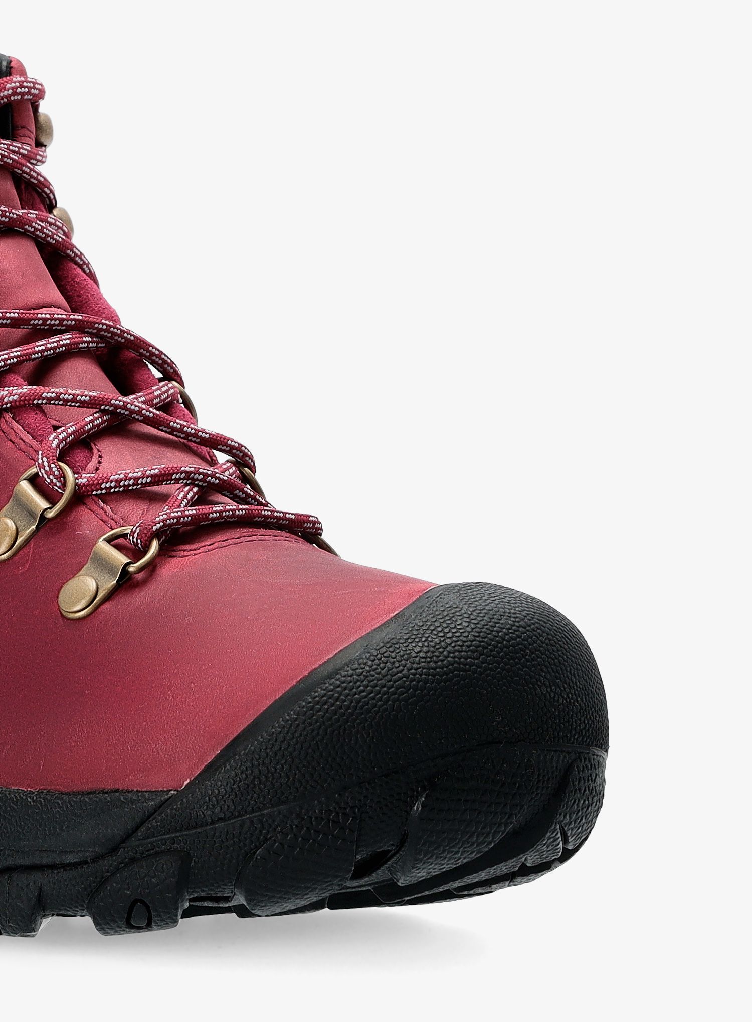 Ženski treking čevlji Keen Pyrenees - tibetan red/black