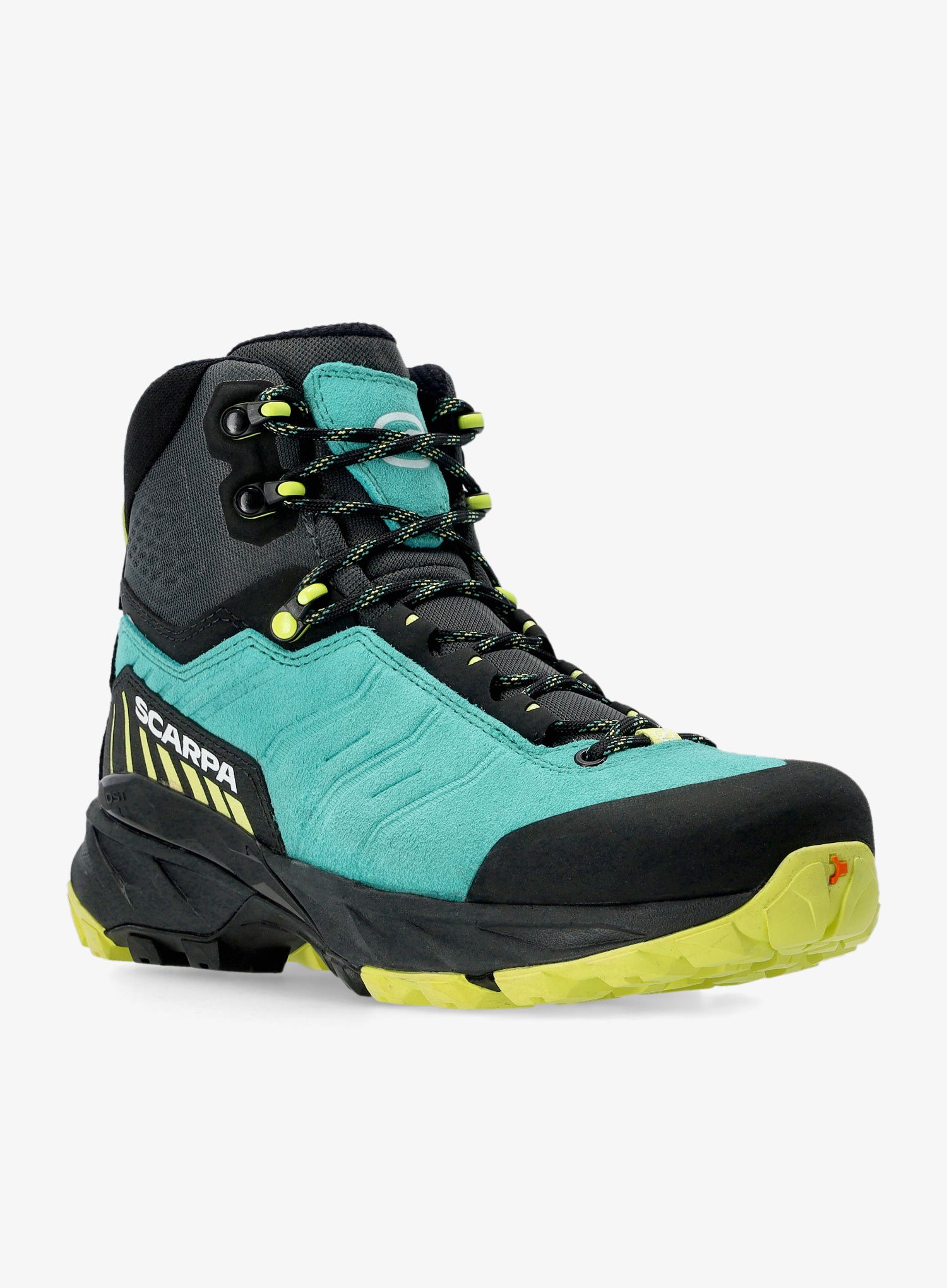 Ženski treking čevlji Scarpa Rush TRK GTX - ceramic/sunny lime
