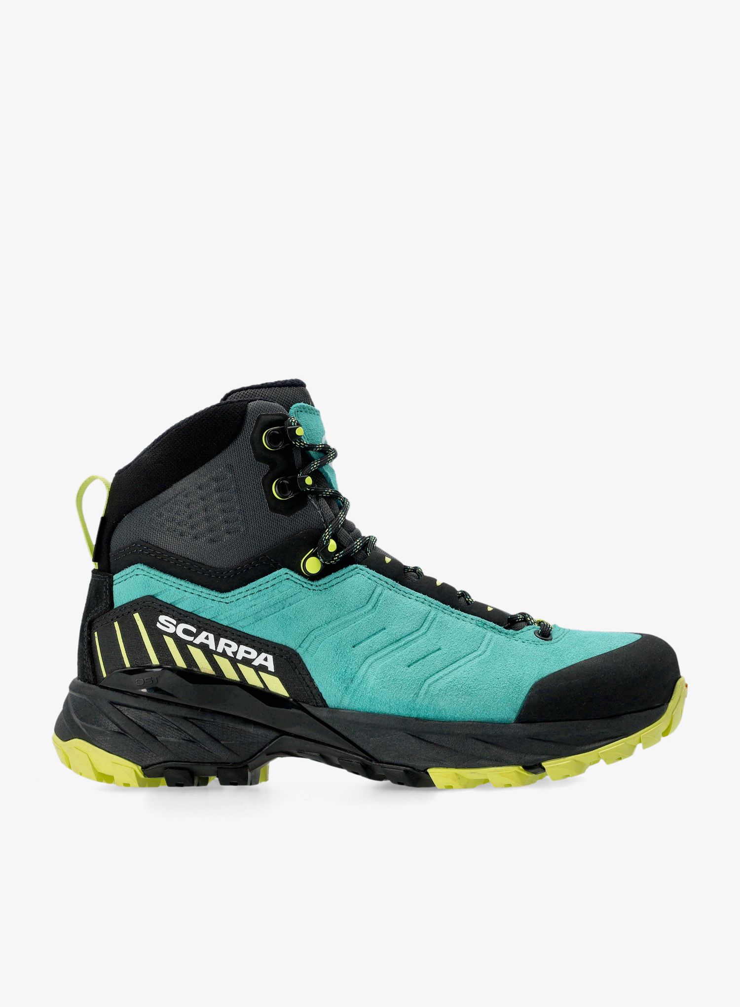 Ženski treking čevlji Scarpa Rush TRK GTX - ceramic/sunny lime