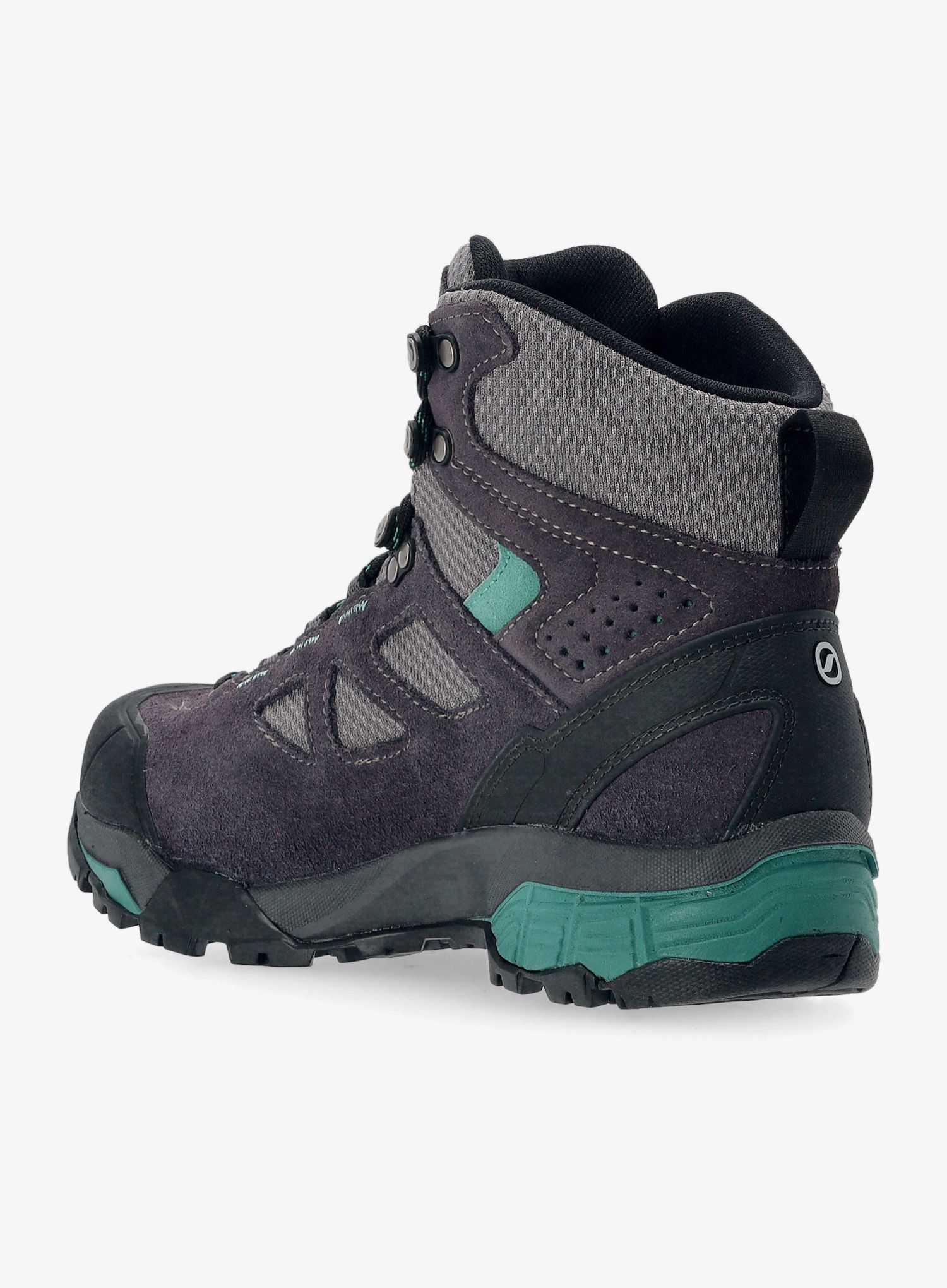 Ženski treking čevlji Scarpa ZG Lite GTX - dark gray/lagoon