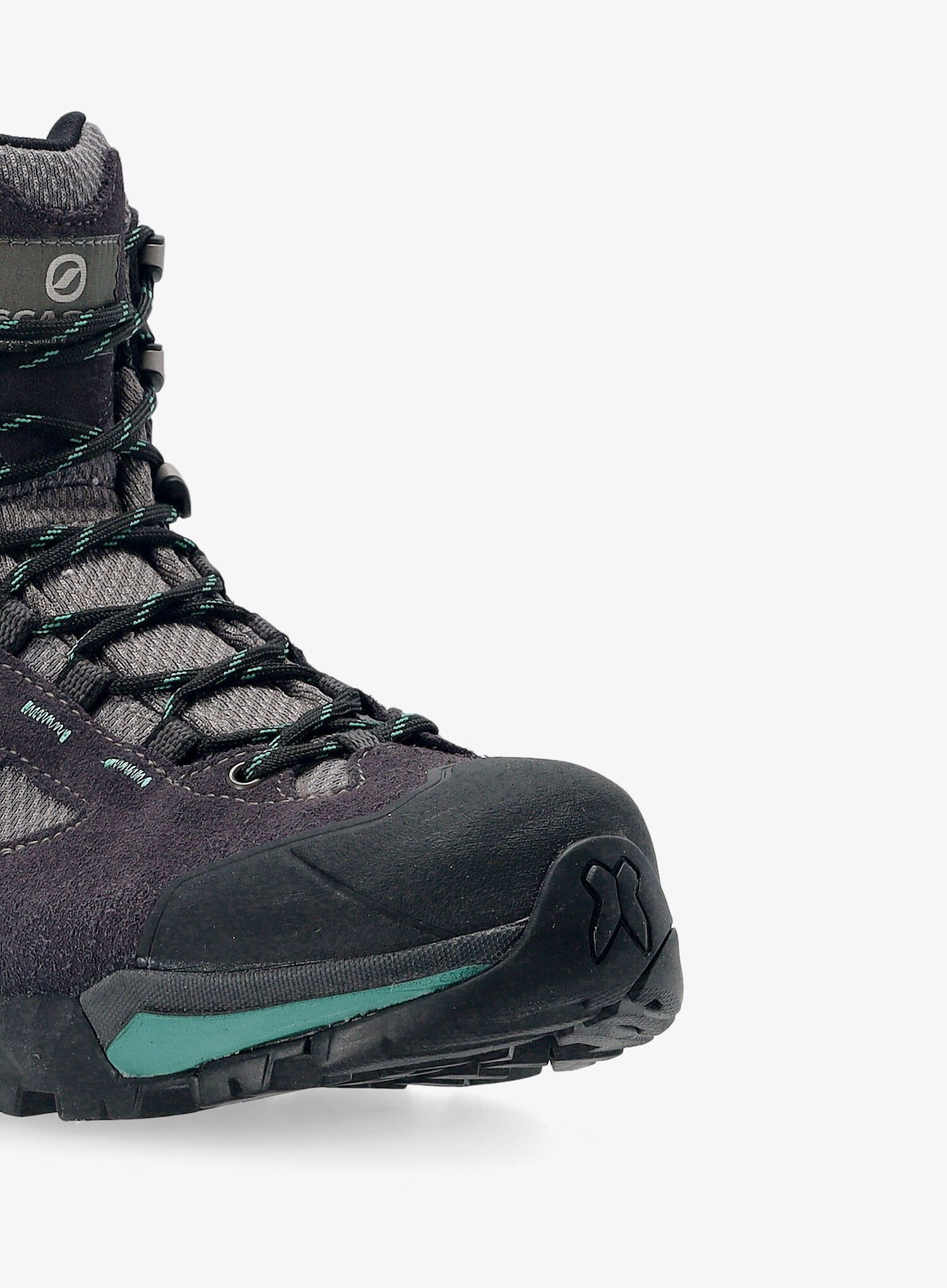 Ženski treking čevlji Scarpa ZG Lite GTX - dark gray/lagoon