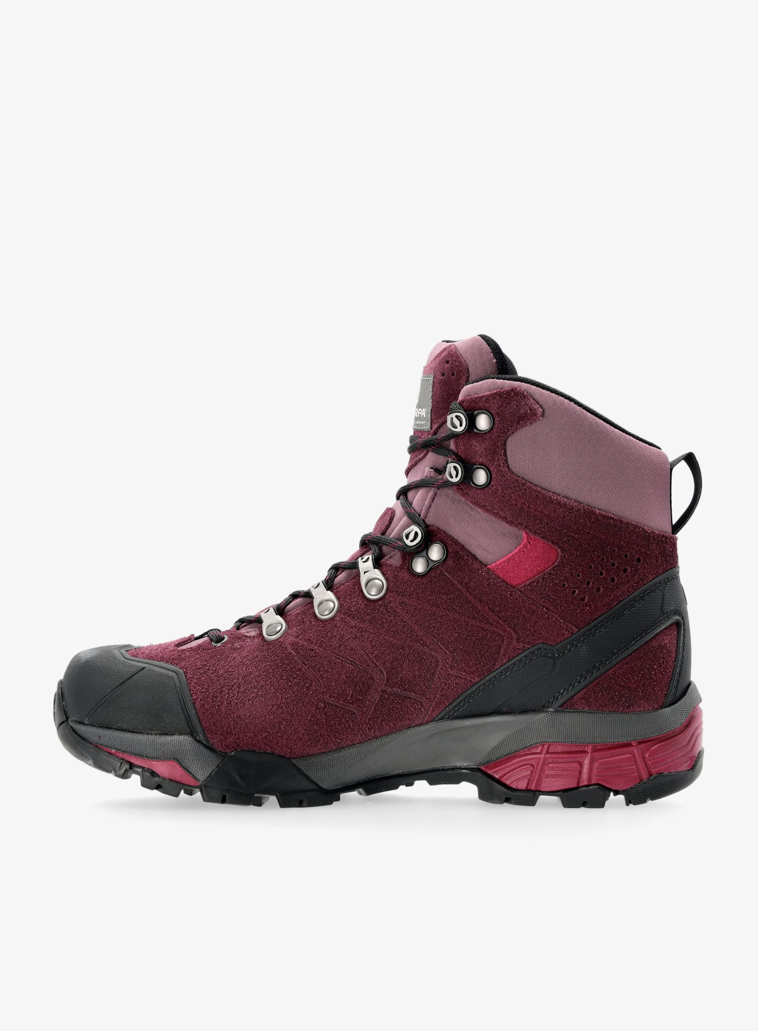 Ženski treking čevlji Scarpa ZG Trek GTX - temeraire/red plum