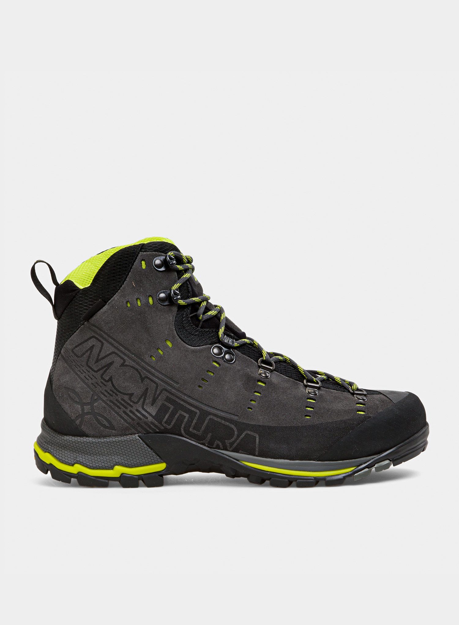 Treking čevlji Montura Altura GTX - dark grey/lime green