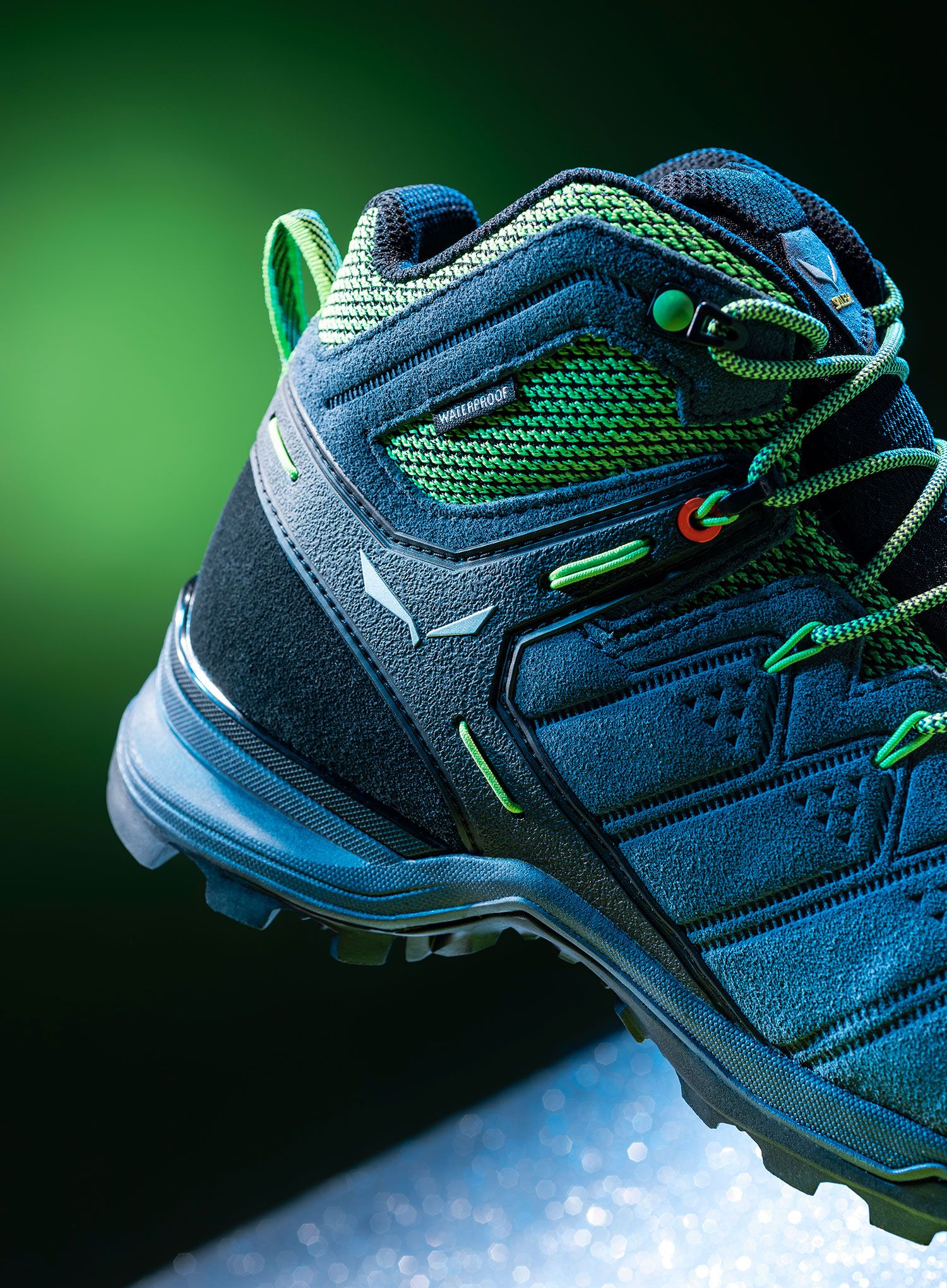 Treking čevlji Salewa Alp Mate Mid WP - ombre blue/pale frog